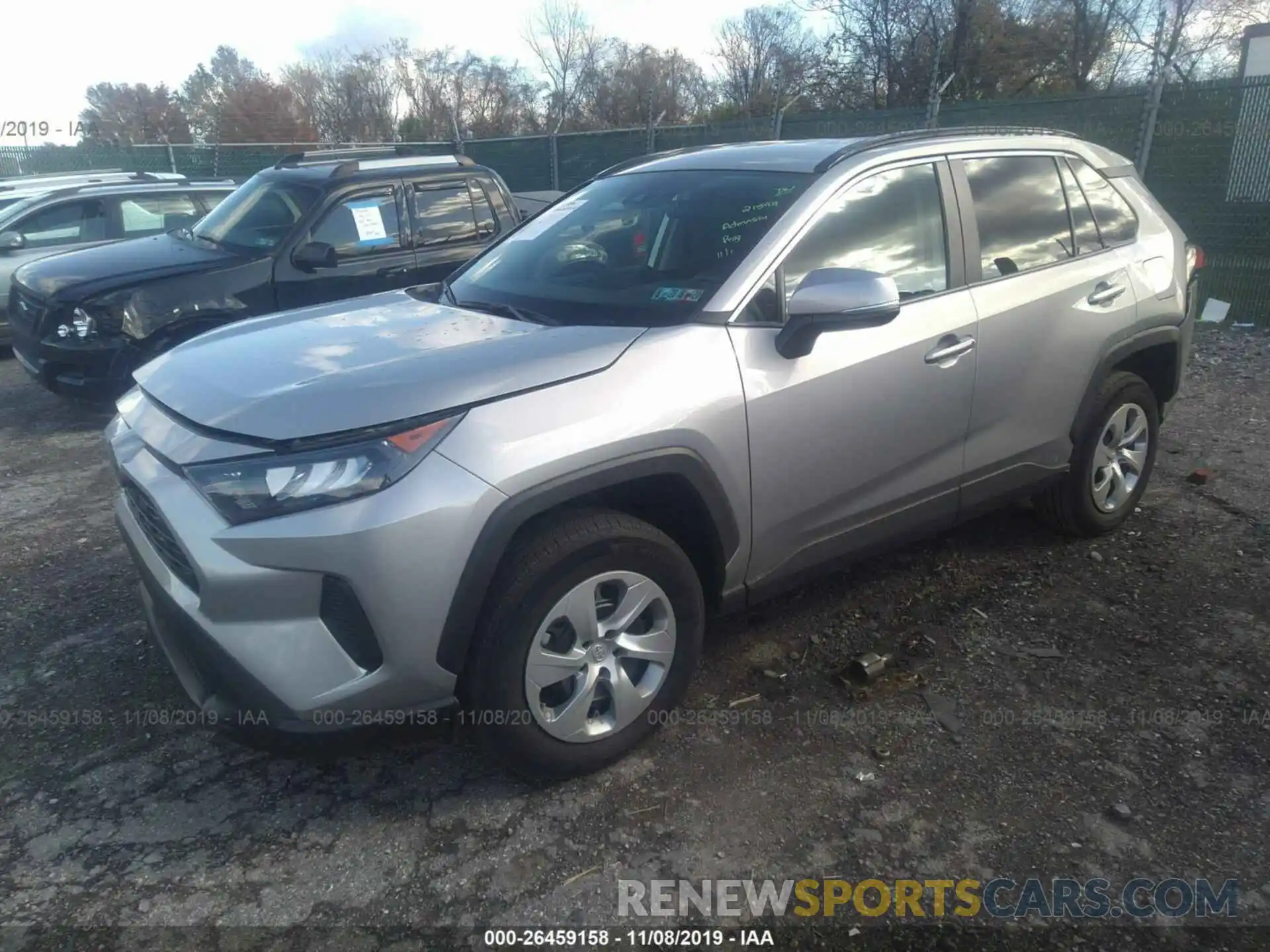 2 Photograph of a damaged car 2T3G1RFV0KC008103 TOYOTA RAV4 2019