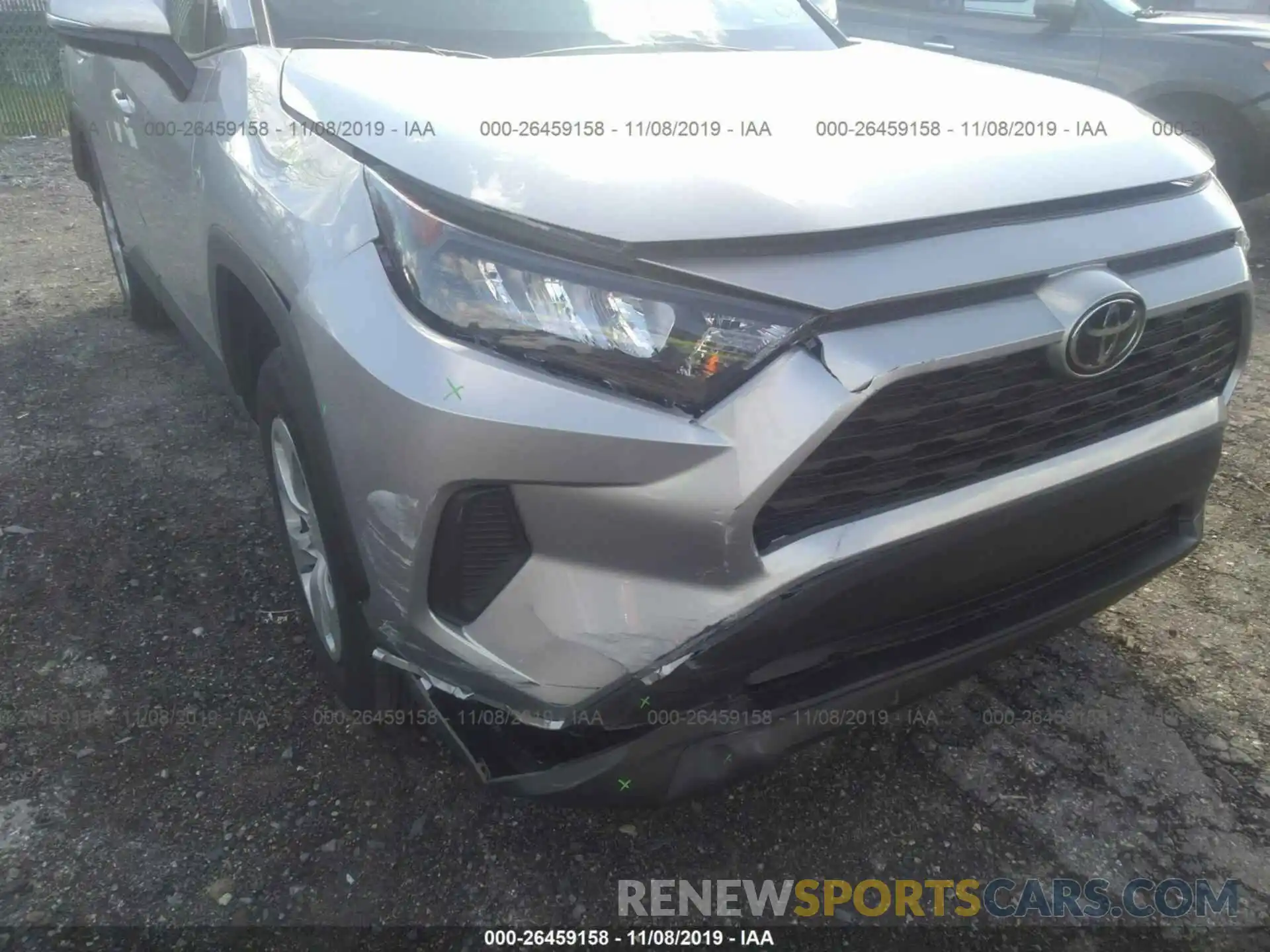 6 Photograph of a damaged car 2T3G1RFV0KC008103 TOYOTA RAV4 2019