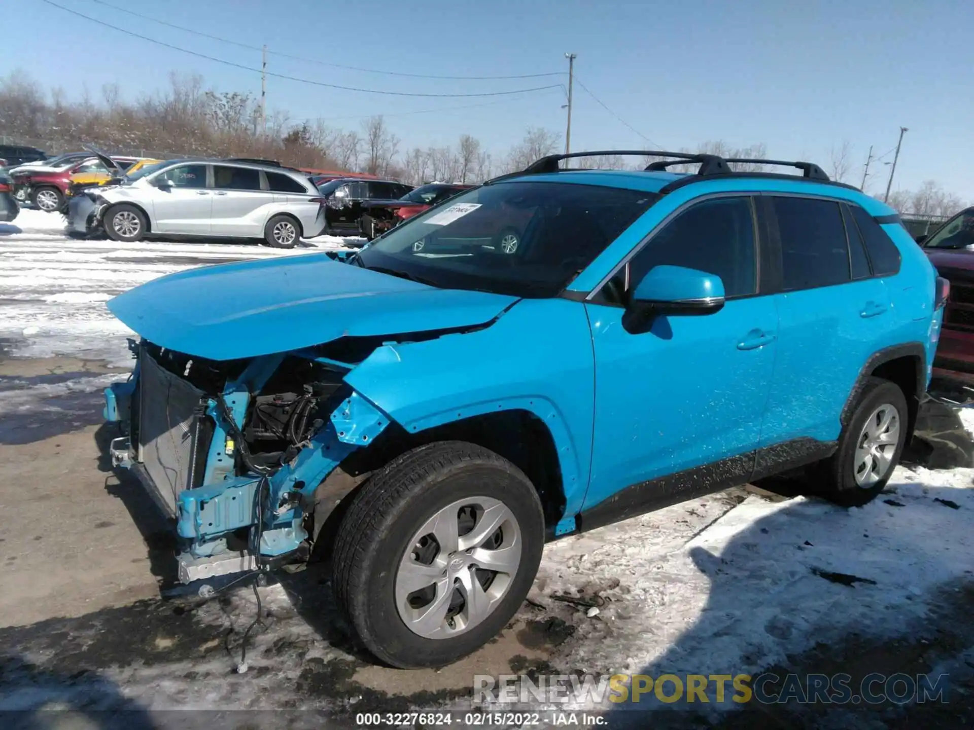 2 Фотография поврежденного автомобиля 2T3G1RFV0KC022440 TOYOTA RAV4 2019