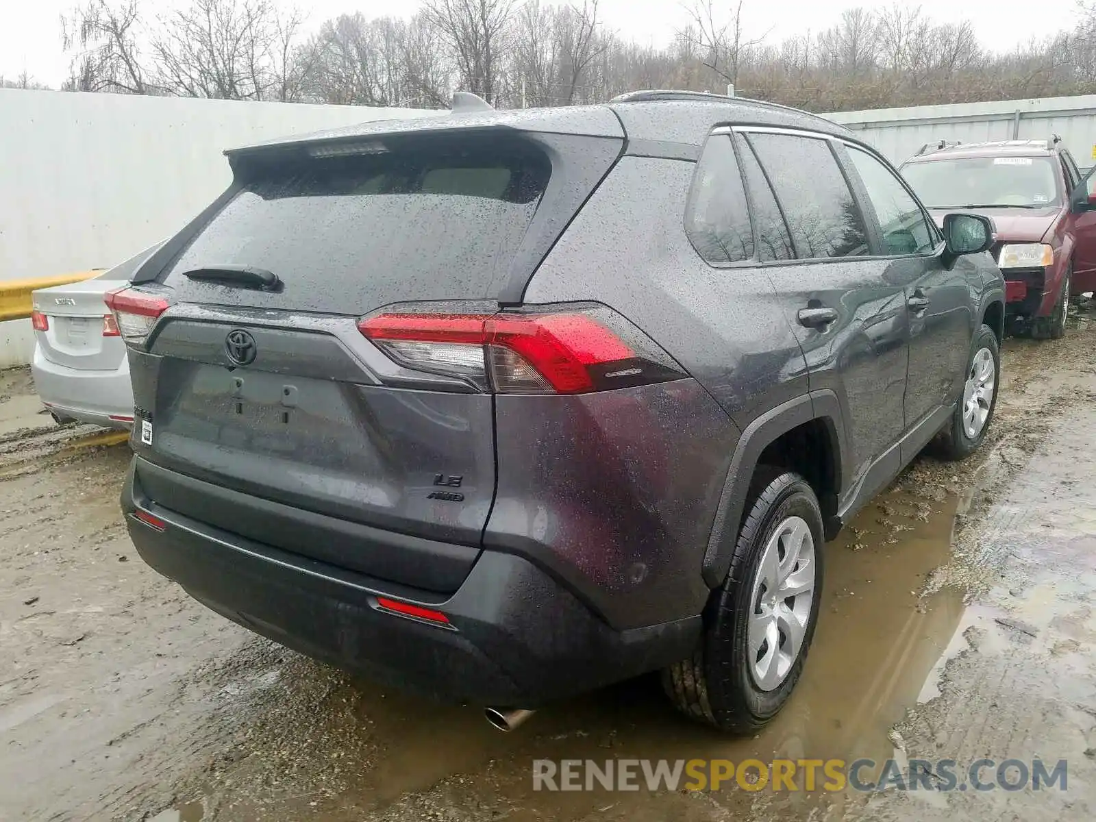 4 Photograph of a damaged car 2T3G1RFV0KC029971 TOYOTA RAV4 2019