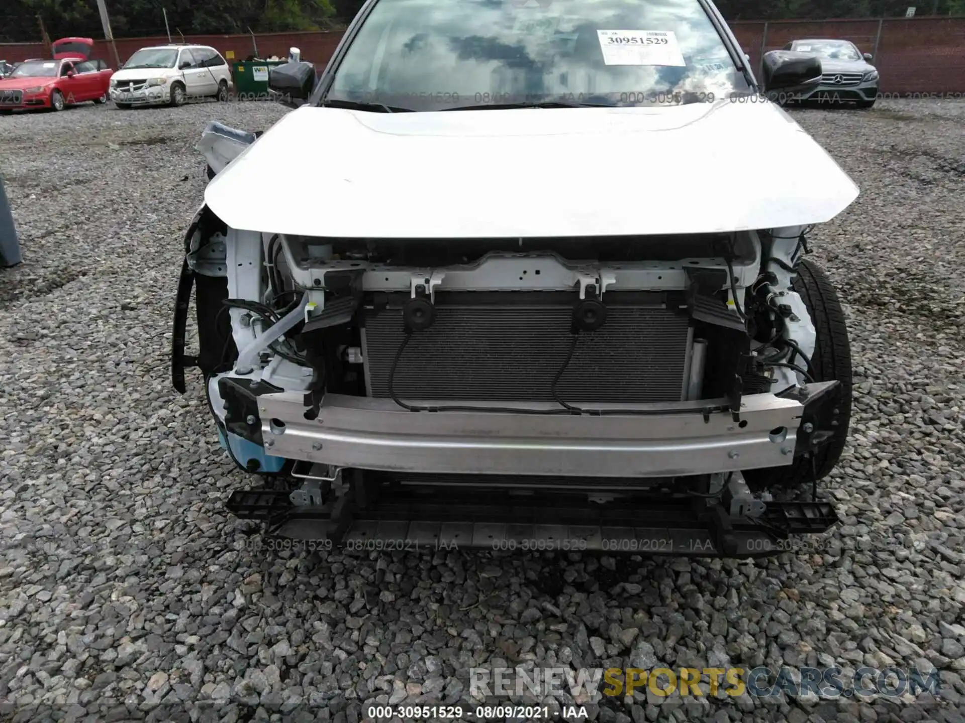 6 Photograph of a damaged car 2T3G1RFV0KC054501 TOYOTA RAV4 2019