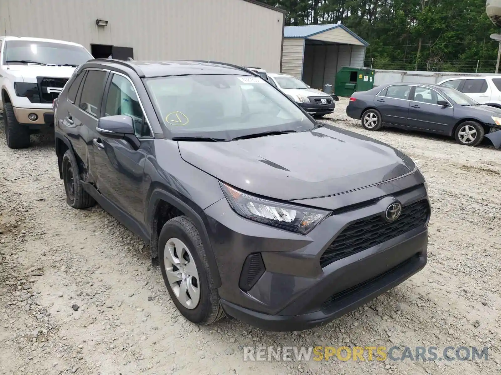 1 Photograph of a damaged car 2T3G1RFV0KW007001 TOYOTA RAV4 2019