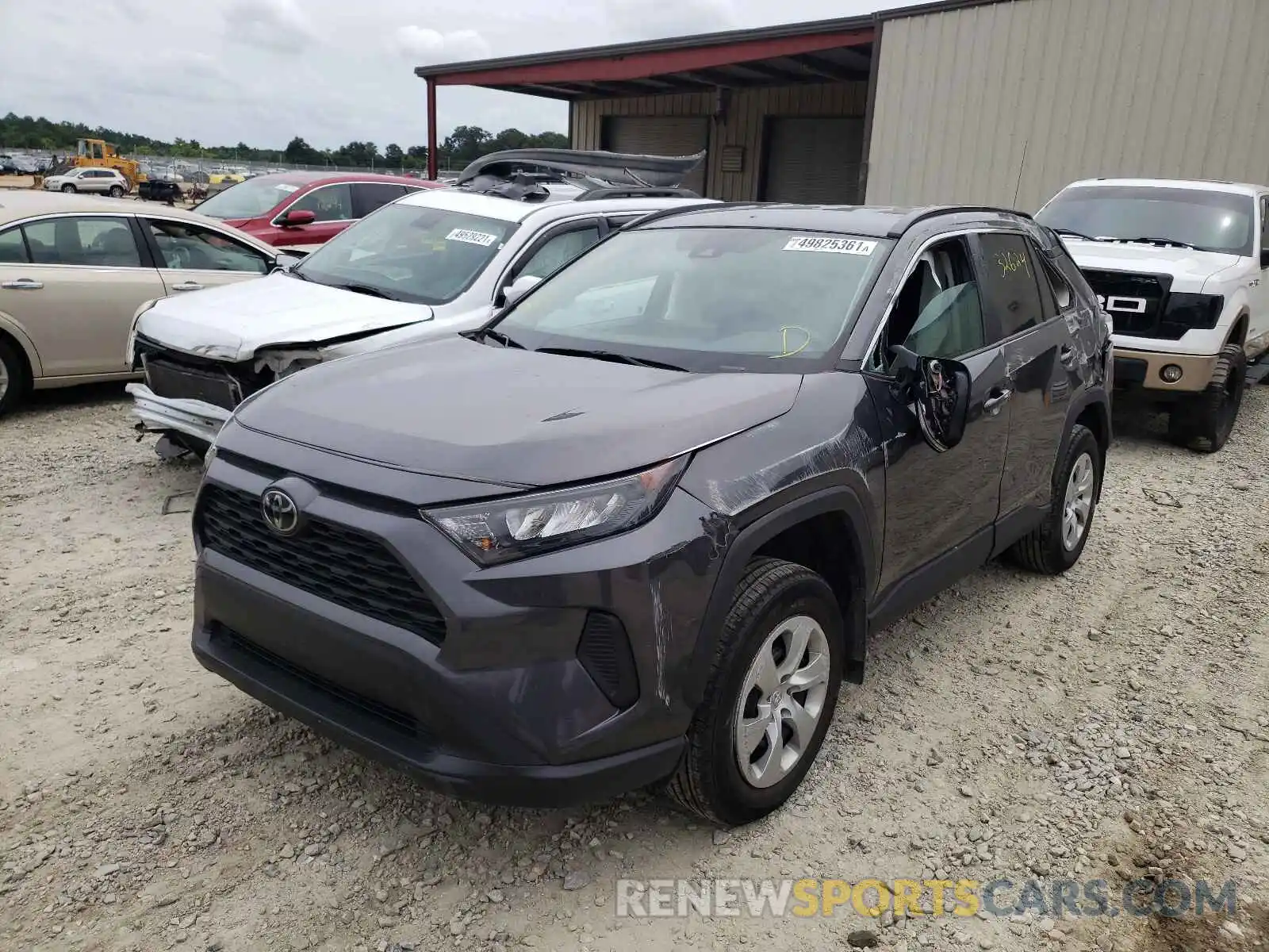 2 Photograph of a damaged car 2T3G1RFV0KW007001 TOYOTA RAV4 2019