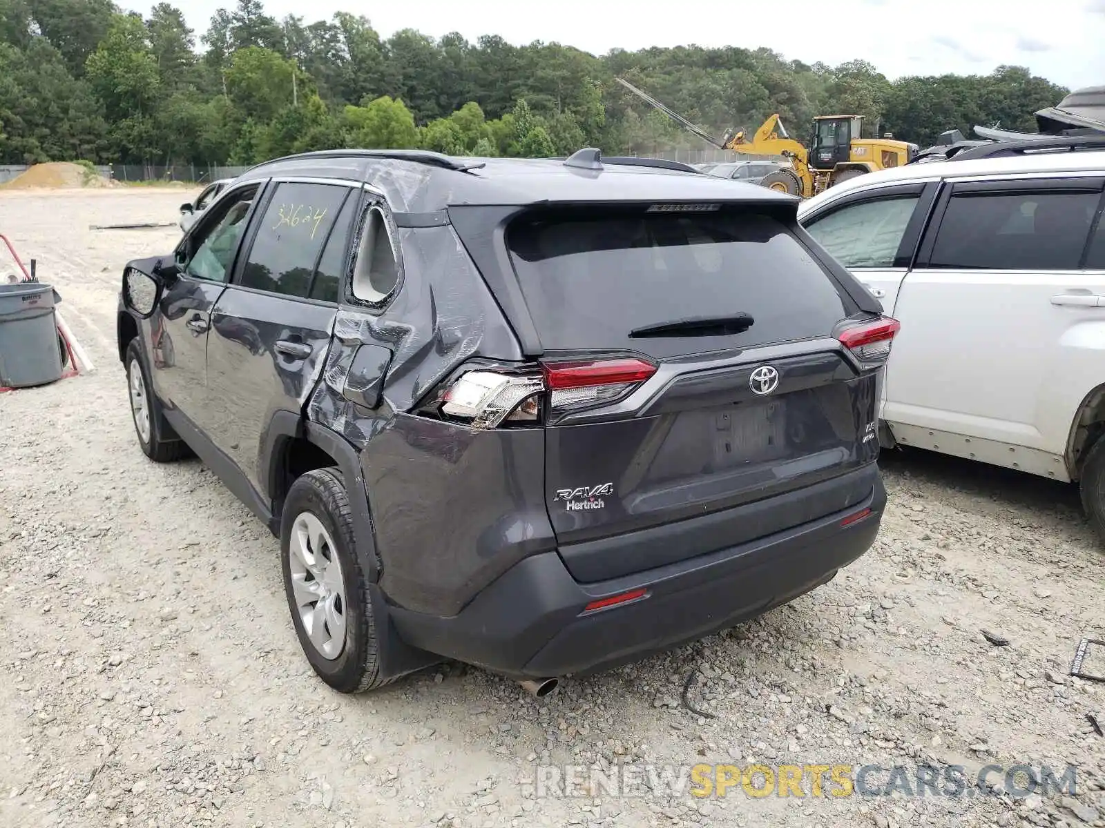 3 Фотография поврежденного автомобиля 2T3G1RFV0KW007001 TOYOTA RAV4 2019