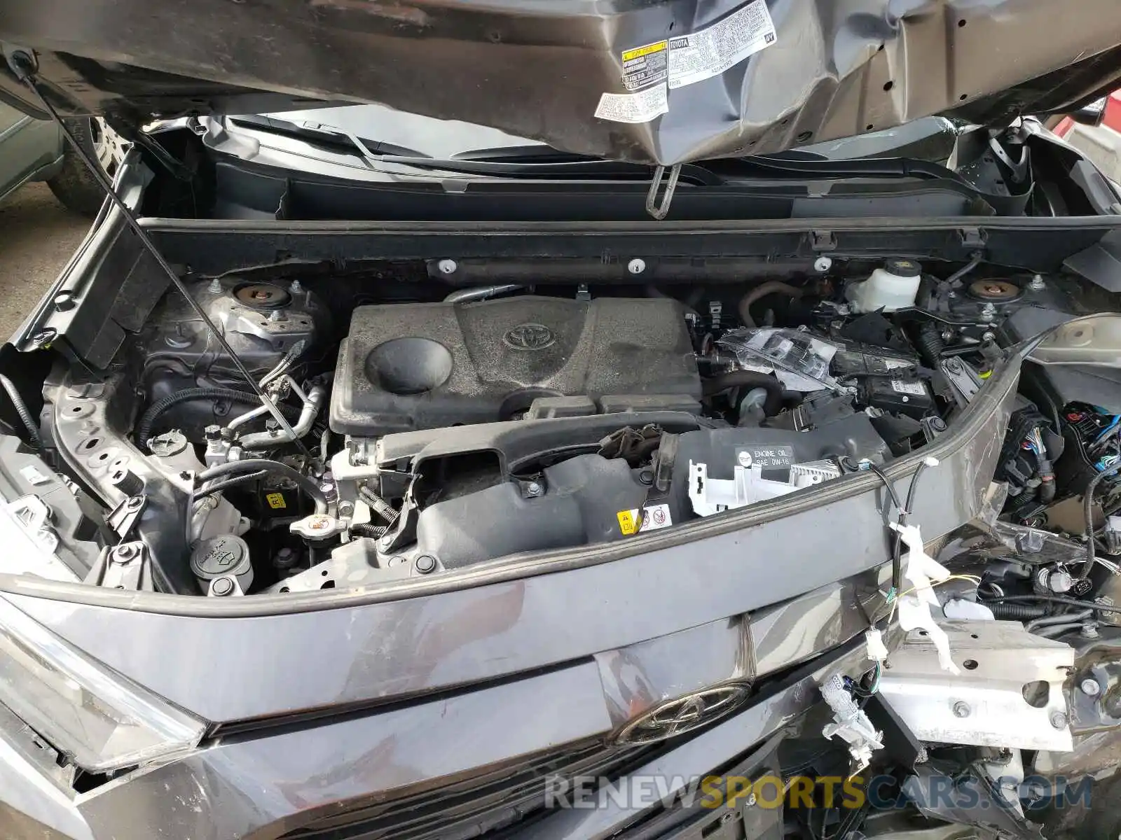 7 Photograph of a damaged car 2T3G1RFV0KW019441 TOYOTA RAV4 2019