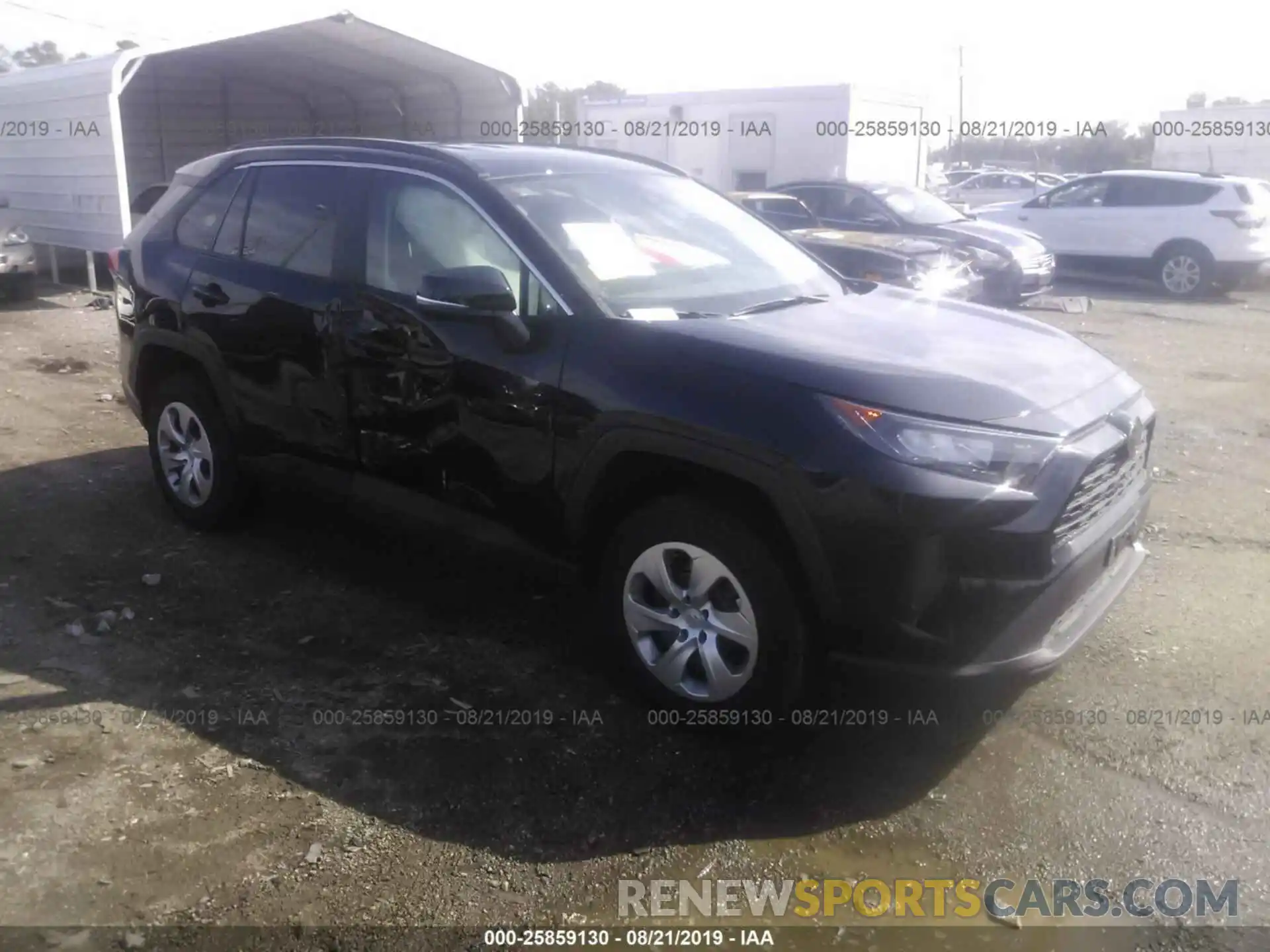 1 Photograph of a damaged car 2T3G1RFV0KW020718 TOYOTA RAV4 2019