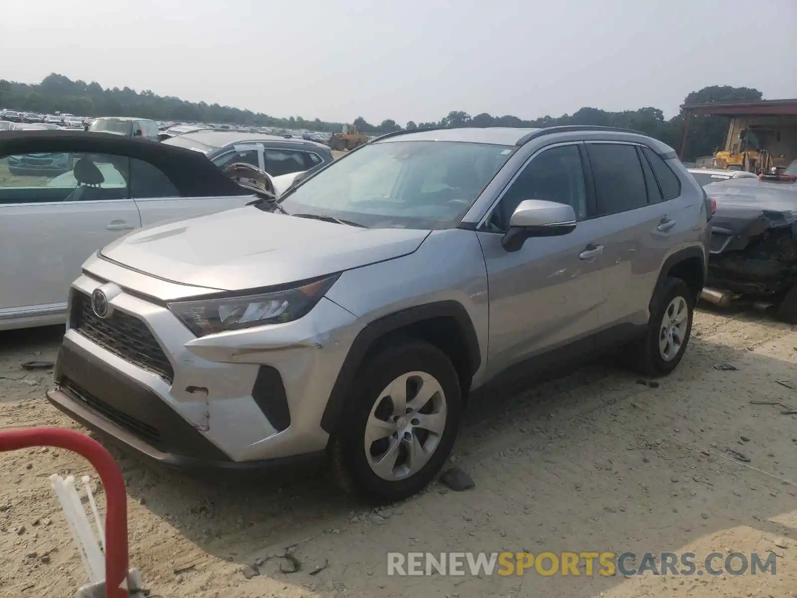 2 Photograph of a damaged car 2T3G1RFV0KW024364 TOYOTA RAV4 2019