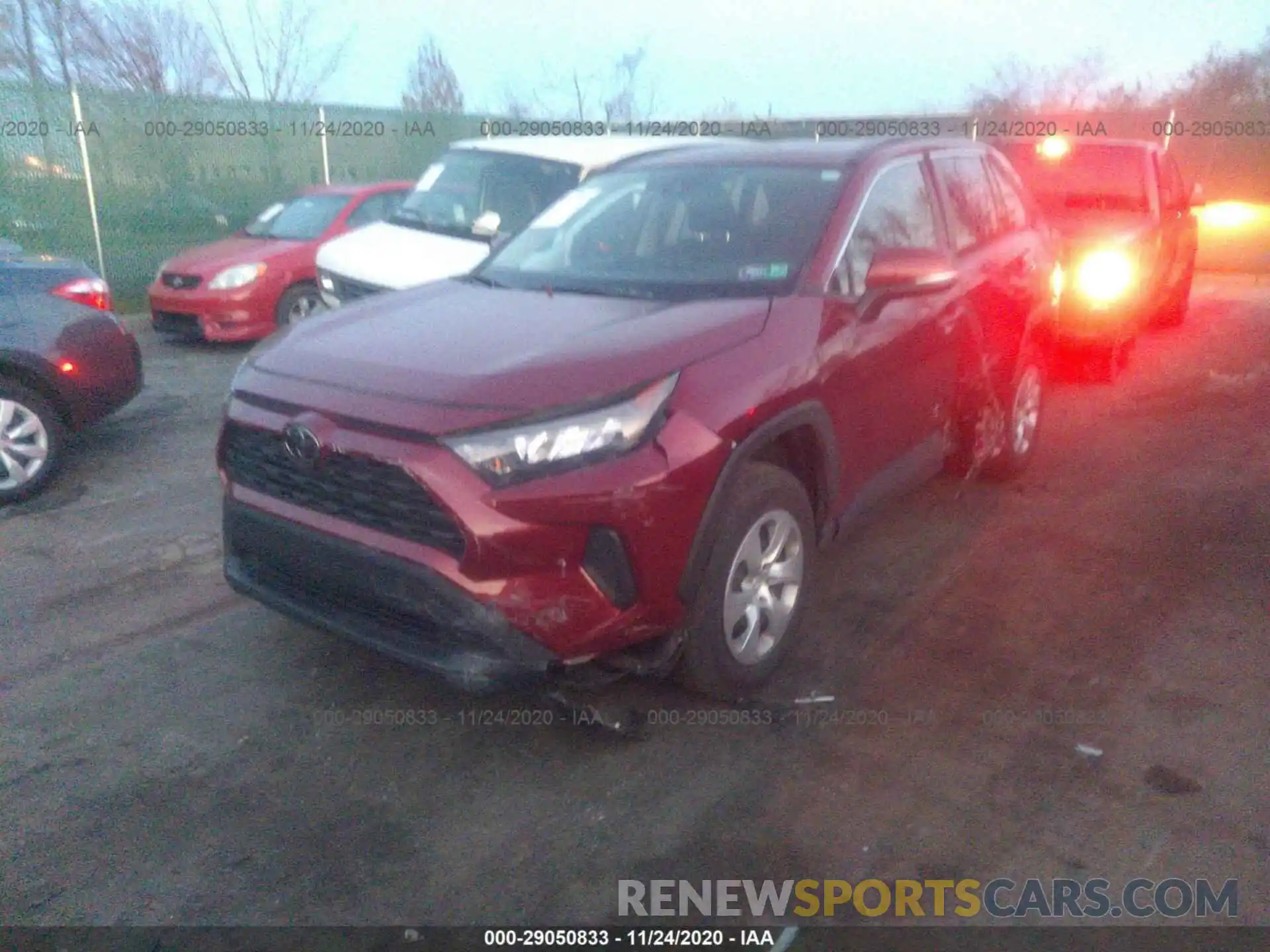 2 Photograph of a damaged car 2T3G1RFV0KW030441 TOYOTA RAV4 2019