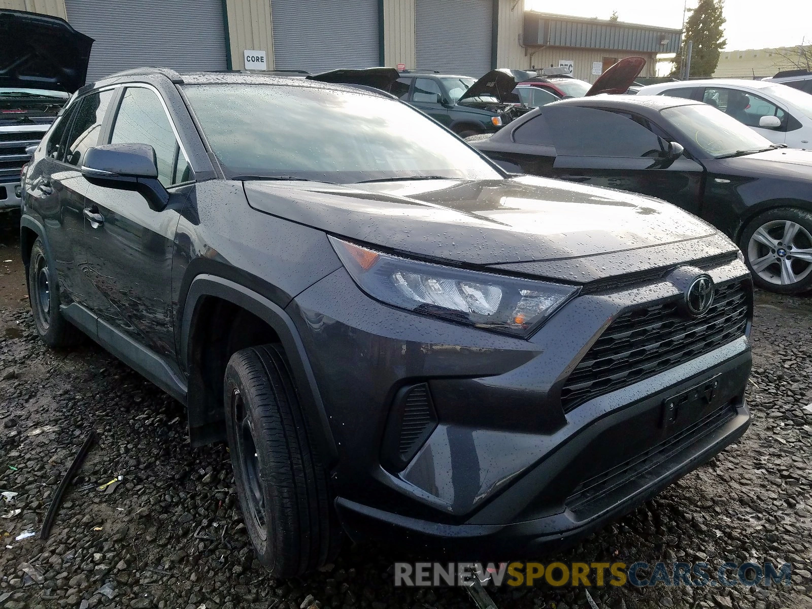 1 Photograph of a damaged car 2T3G1RFV0KW048180 TOYOTA RAV4 2019