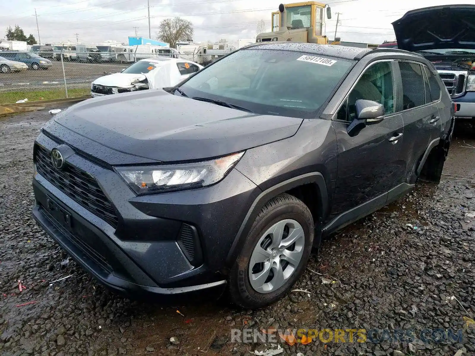 2 Фотография поврежденного автомобиля 2T3G1RFV0KW048180 TOYOTA RAV4 2019