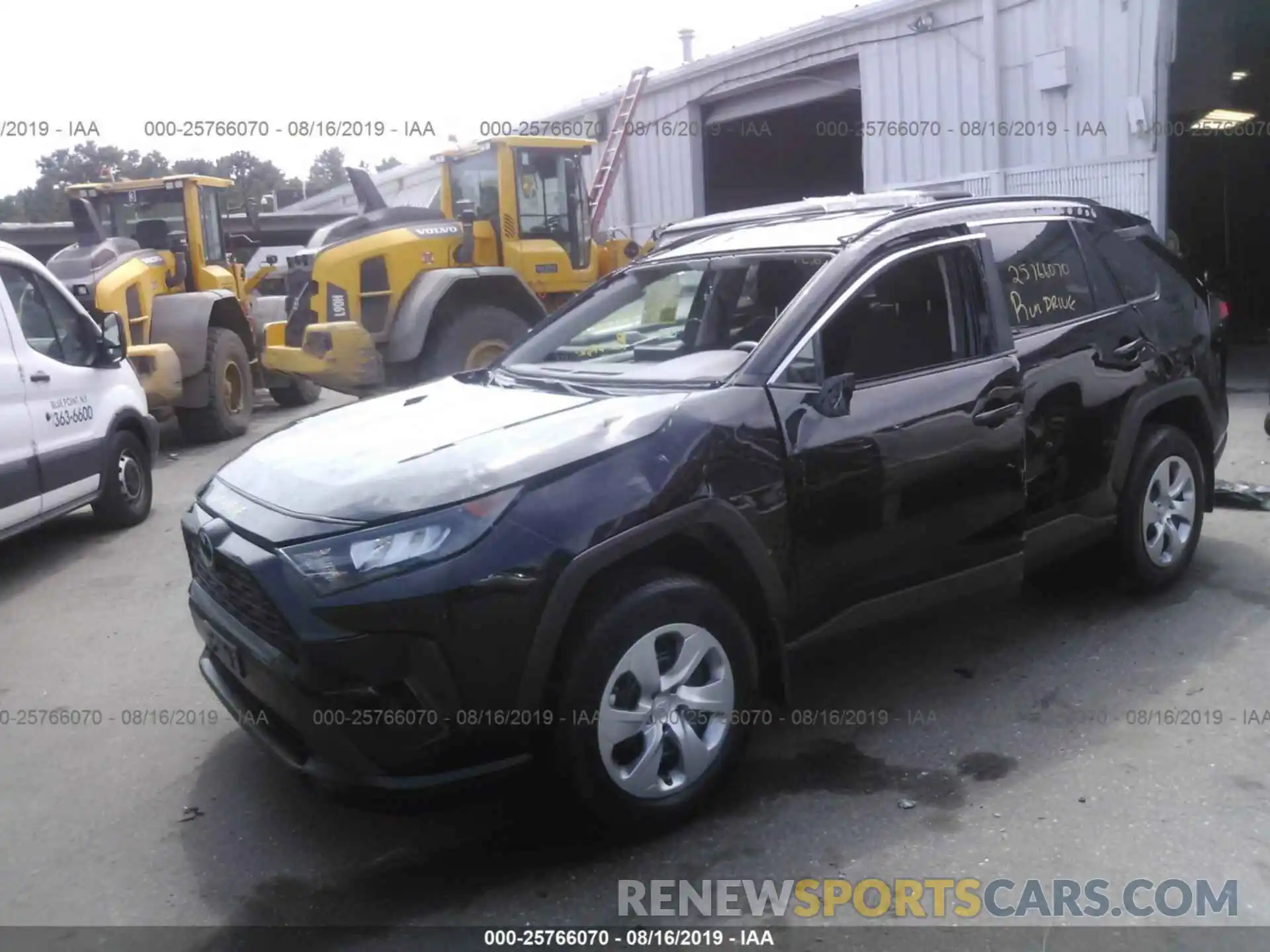 2 Photograph of a damaged car 2T3G1RFV1KC011334 TOYOTA RAV4 2019