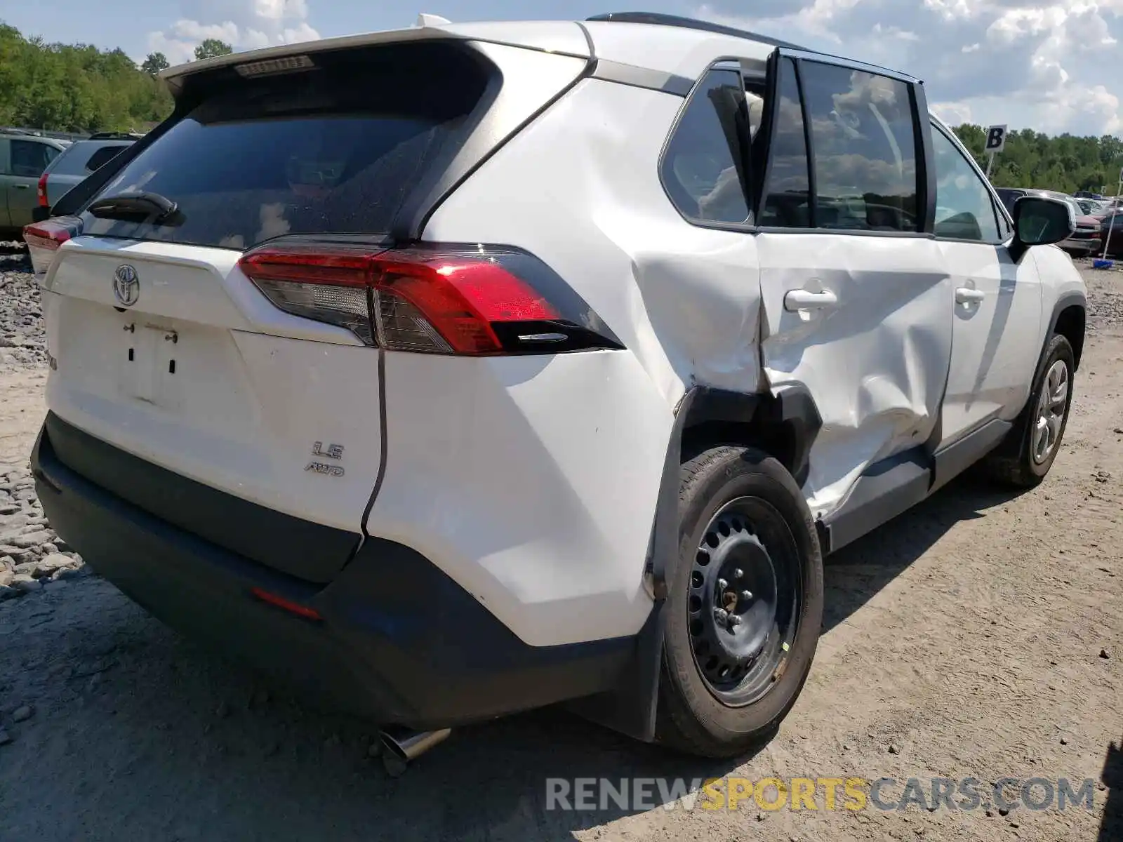 4 Фотография поврежденного автомобиля 2T3G1RFV1KC015657 TOYOTA RAV4 2019