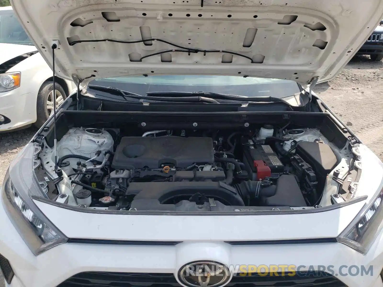 7 Фотография поврежденного автомобиля 2T3G1RFV1KC015657 TOYOTA RAV4 2019