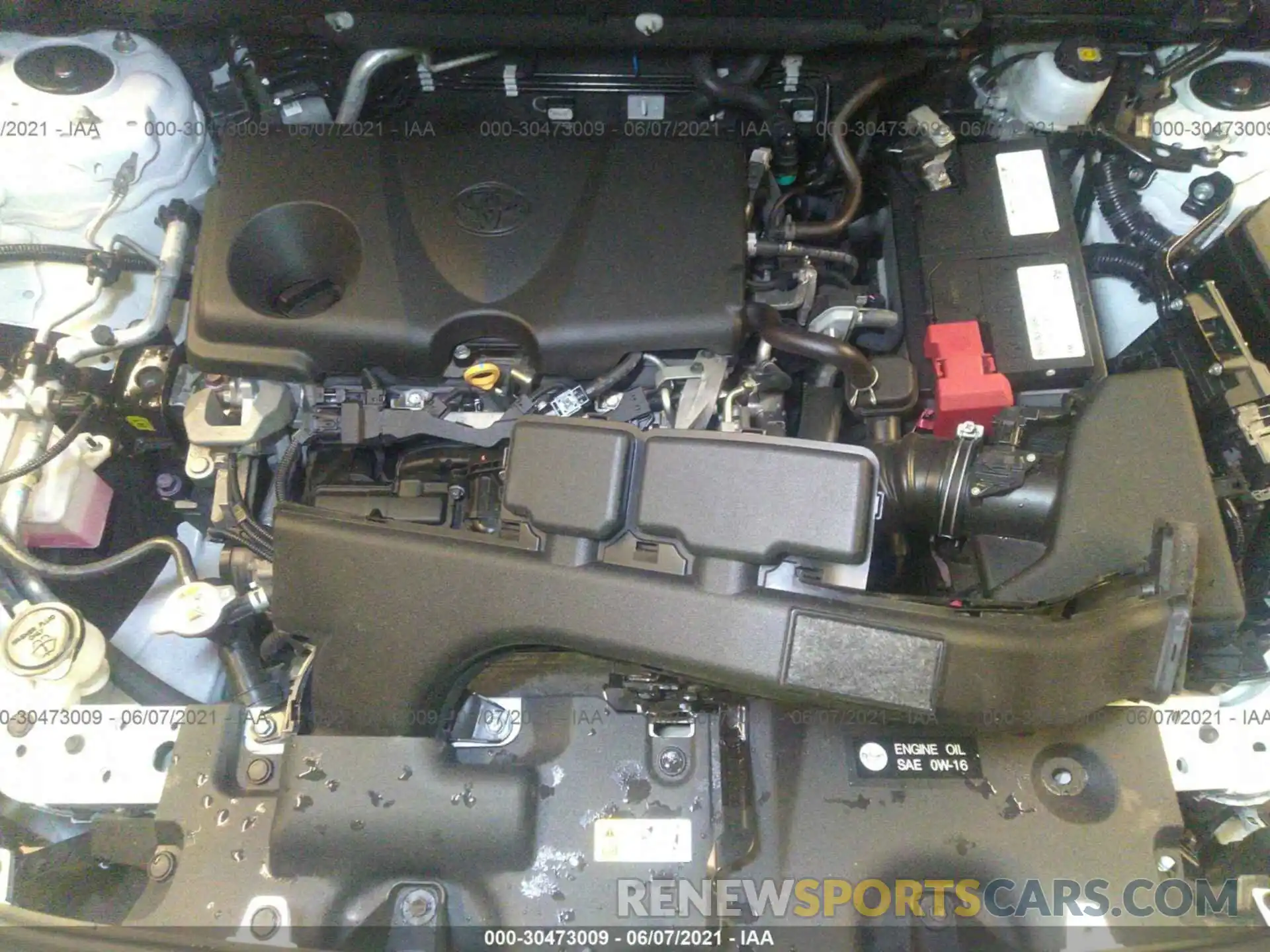 10 Фотография поврежденного автомобиля 2T3G1RFV1KC015707 TOYOTA RAV4 2019