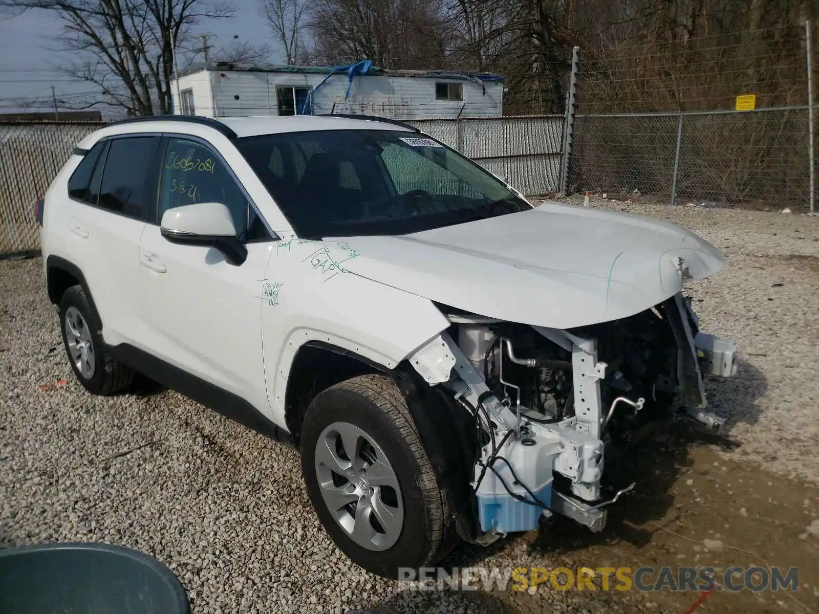 1 Photograph of a damaged car 2T3G1RFV1KC026027 TOYOTA RAV4 2019