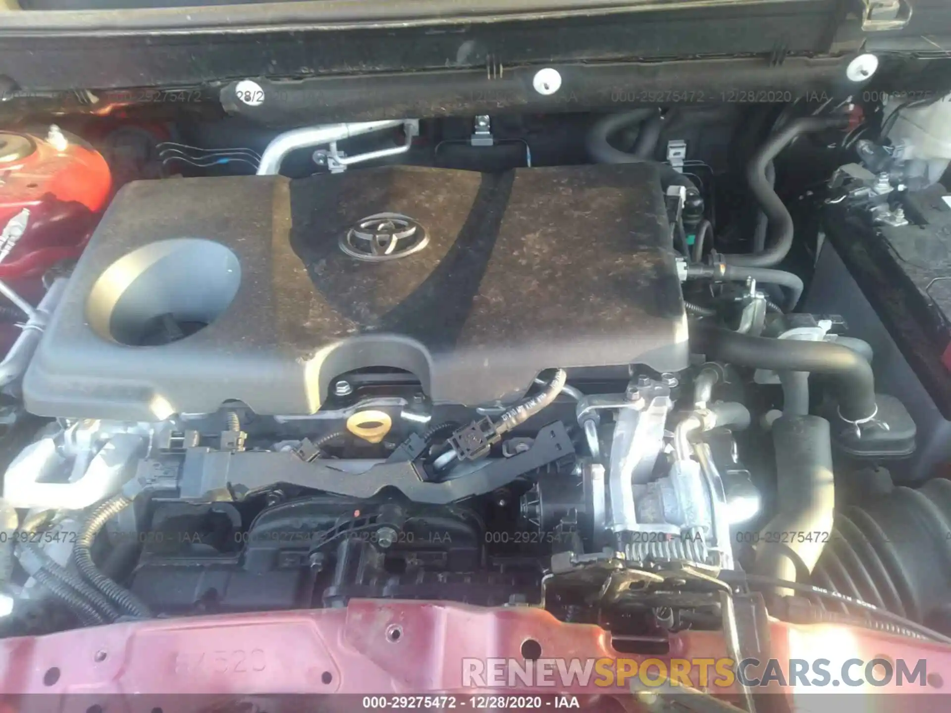 10 Фотография поврежденного автомобиля 2T3G1RFV1KC039134 TOYOTA RAV4 2019