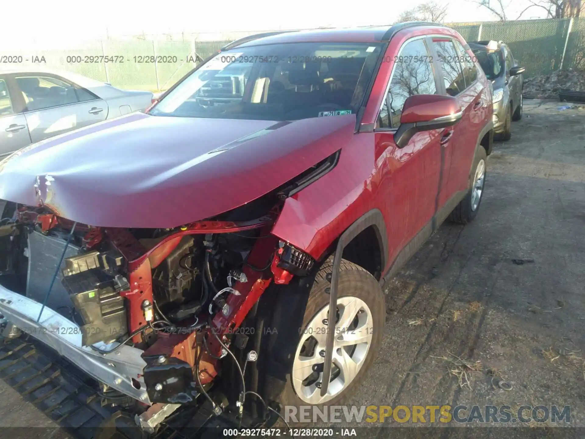 2 Фотография поврежденного автомобиля 2T3G1RFV1KC039134 TOYOTA RAV4 2019