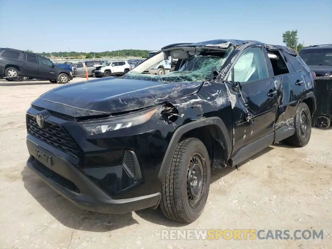 2 Photograph of a damaged car 2T3G1RFV1KC056998 TOYOTA RAV4 2019