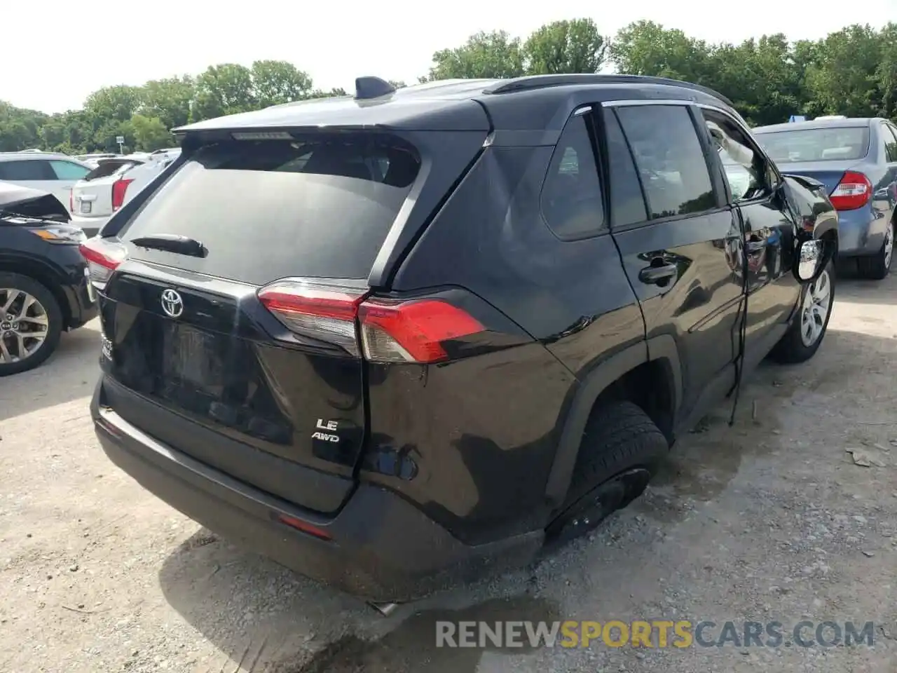 4 Photograph of a damaged car 2T3G1RFV1KC056998 TOYOTA RAV4 2019