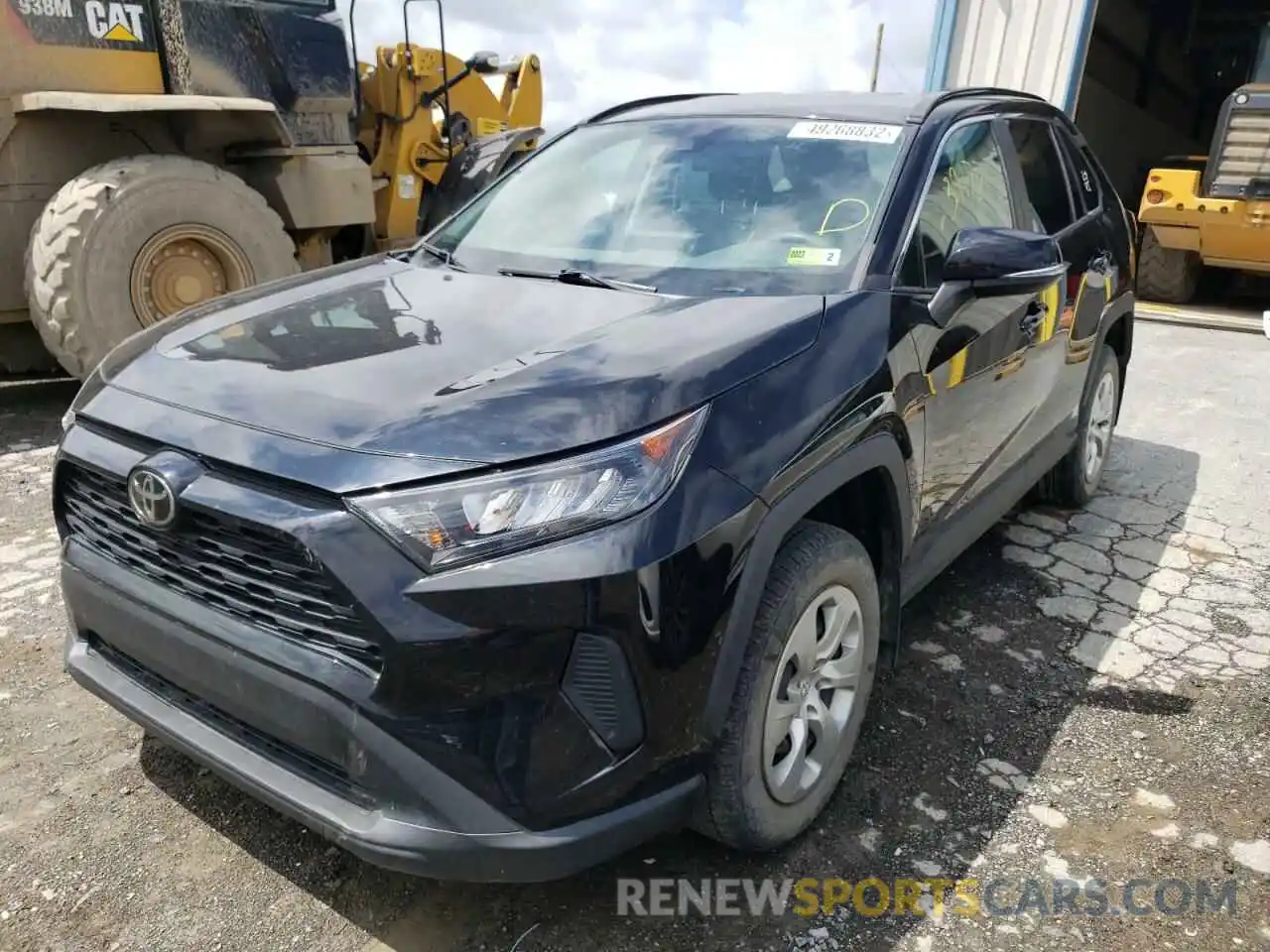 2 Photograph of a damaged car 2T3G1RFV1KW001434 TOYOTA RAV4 2019