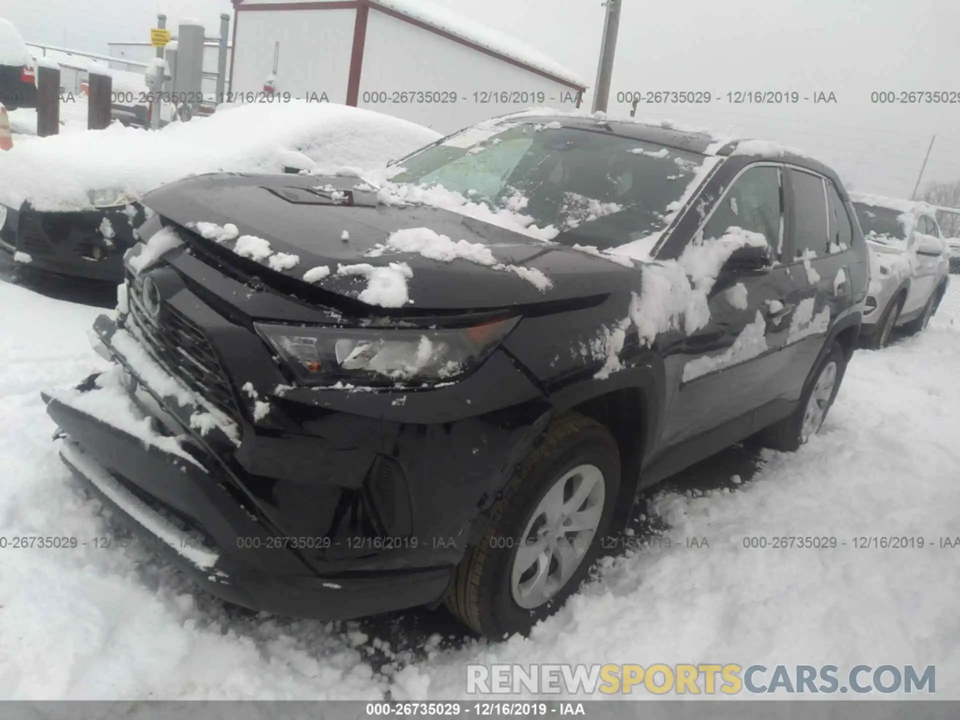 2 Photograph of a damaged car 2T3G1RFV1KW006343 TOYOTA RAV4 2019