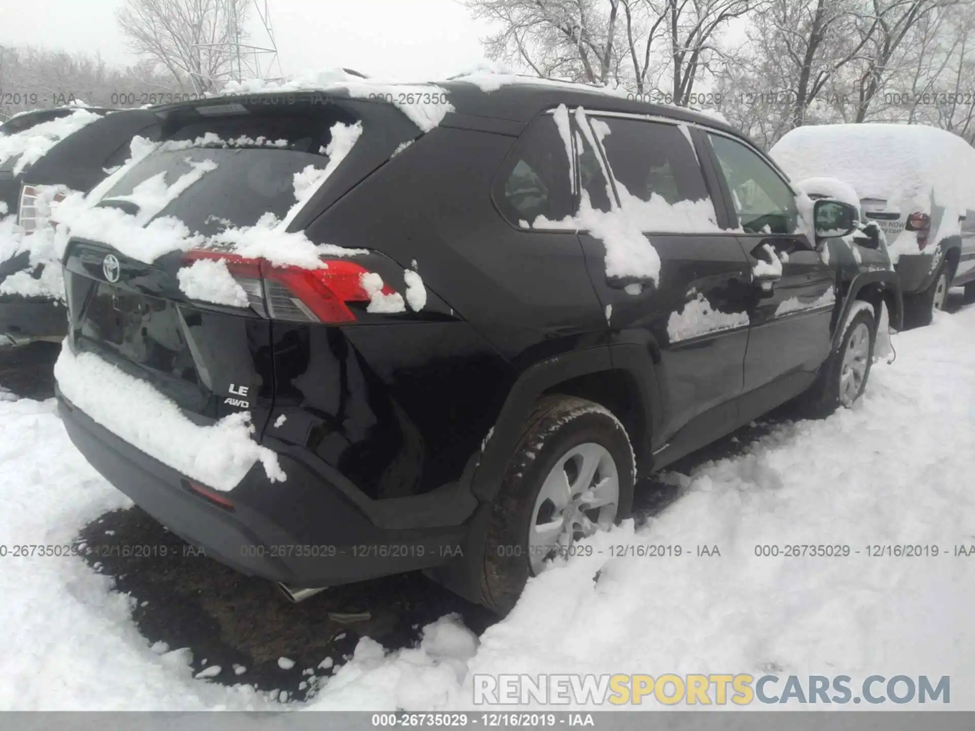 4 Фотография поврежденного автомобиля 2T3G1RFV1KW006343 TOYOTA RAV4 2019