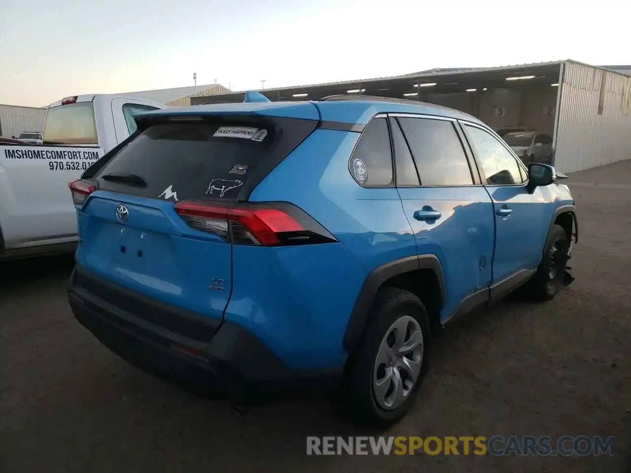 4 Photograph of a damaged car 2T3G1RFV1KW038449 TOYOTA RAV4 2019