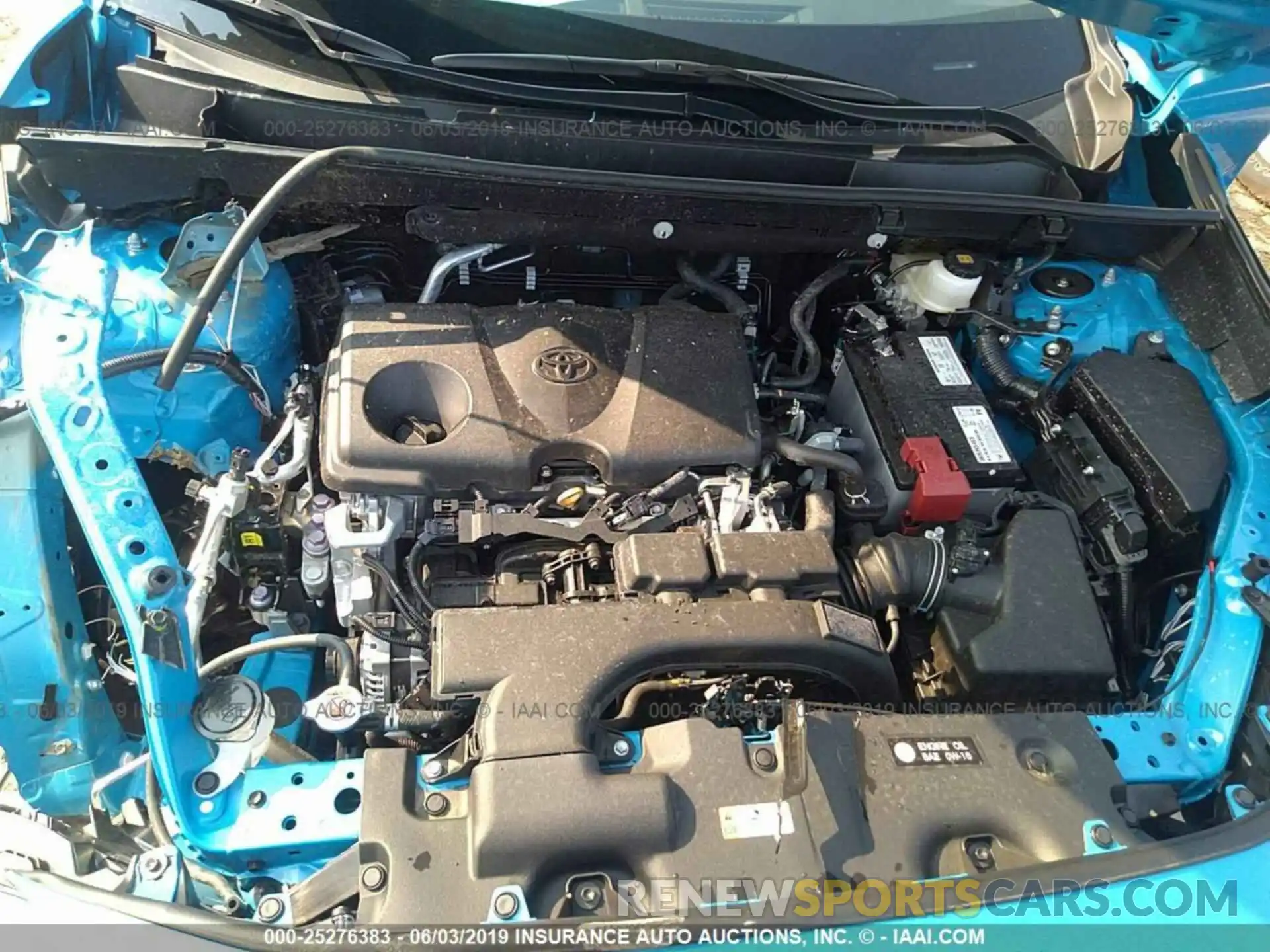 10 Фотография поврежденного автомобиля 2T3G1RFV1KW046079 TOYOTA RAV4 2019