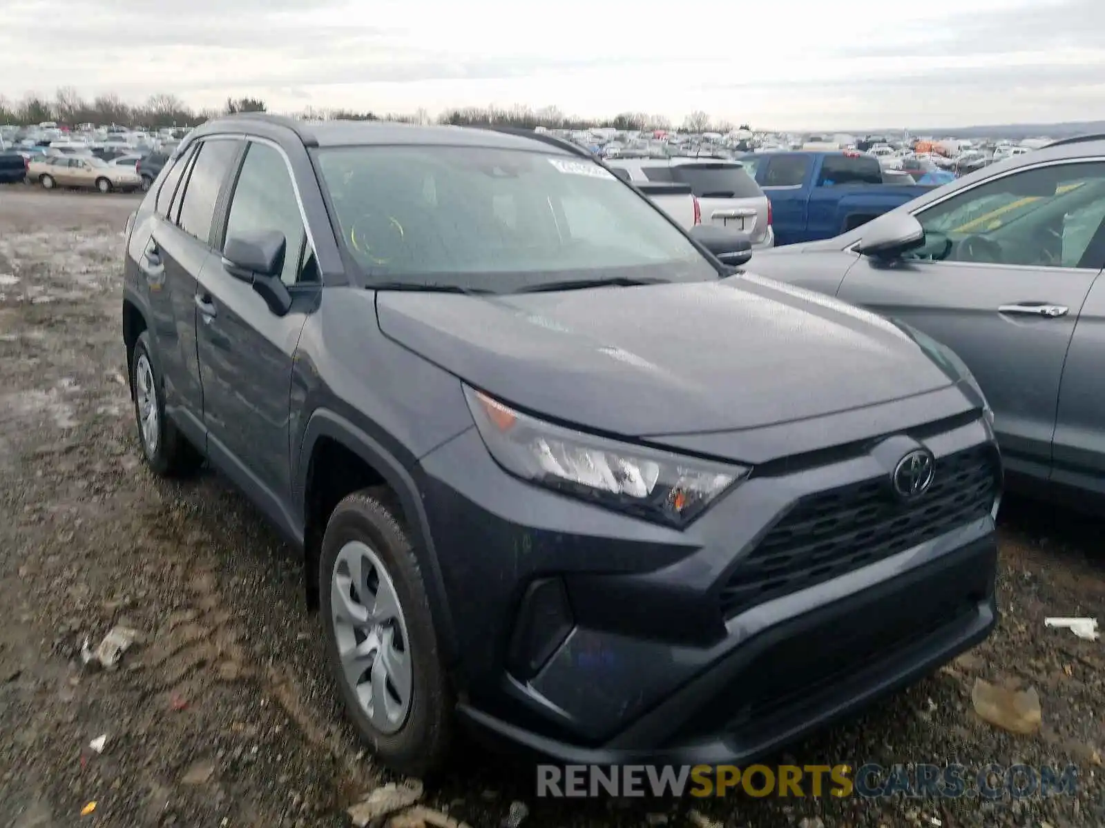 1 Photograph of a damaged car 2T3G1RFV1KW078451 TOYOTA RAV4 2019