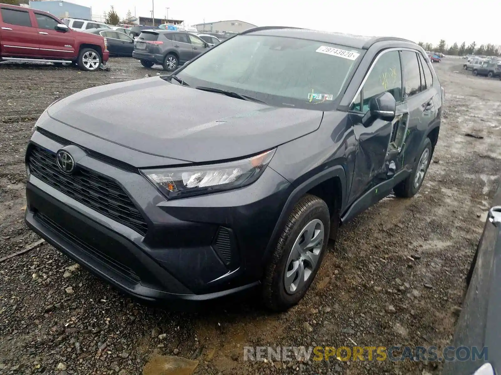 2 Фотография поврежденного автомобиля 2T3G1RFV1KW078451 TOYOTA RAV4 2019