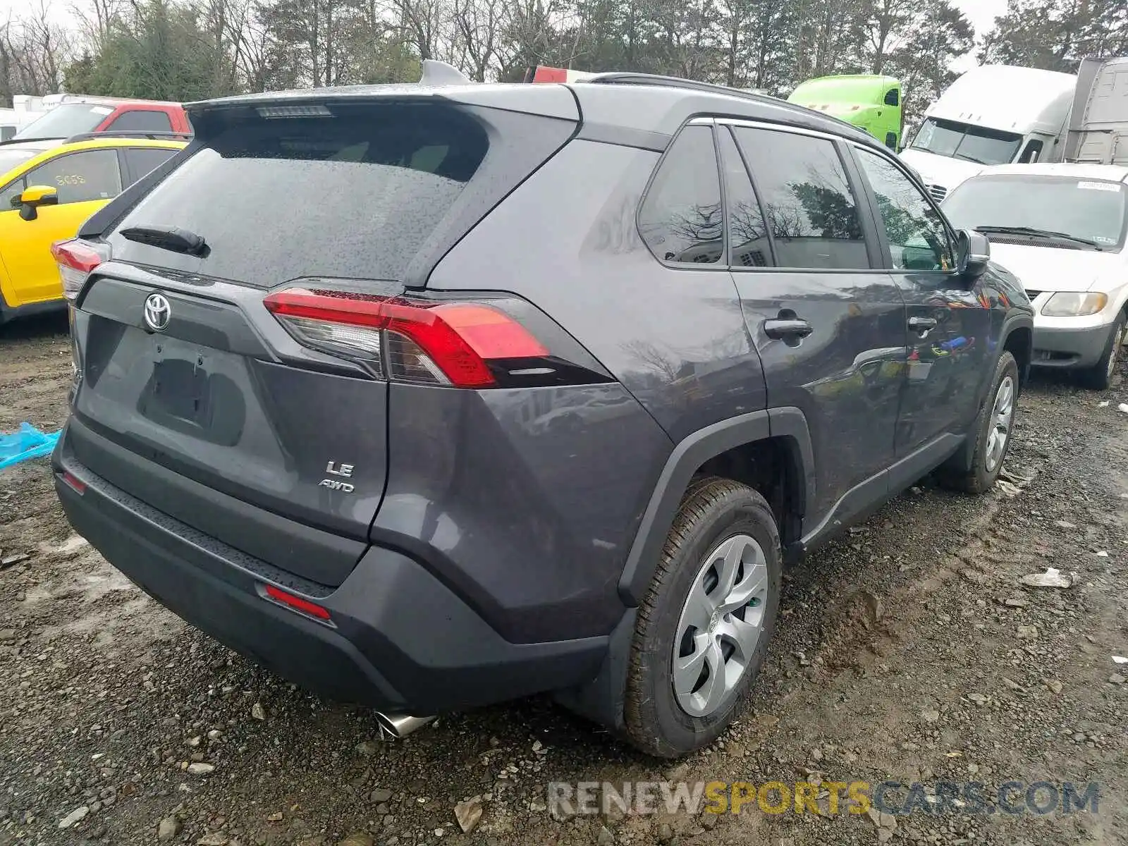 4 Photograph of a damaged car 2T3G1RFV1KW078451 TOYOTA RAV4 2019