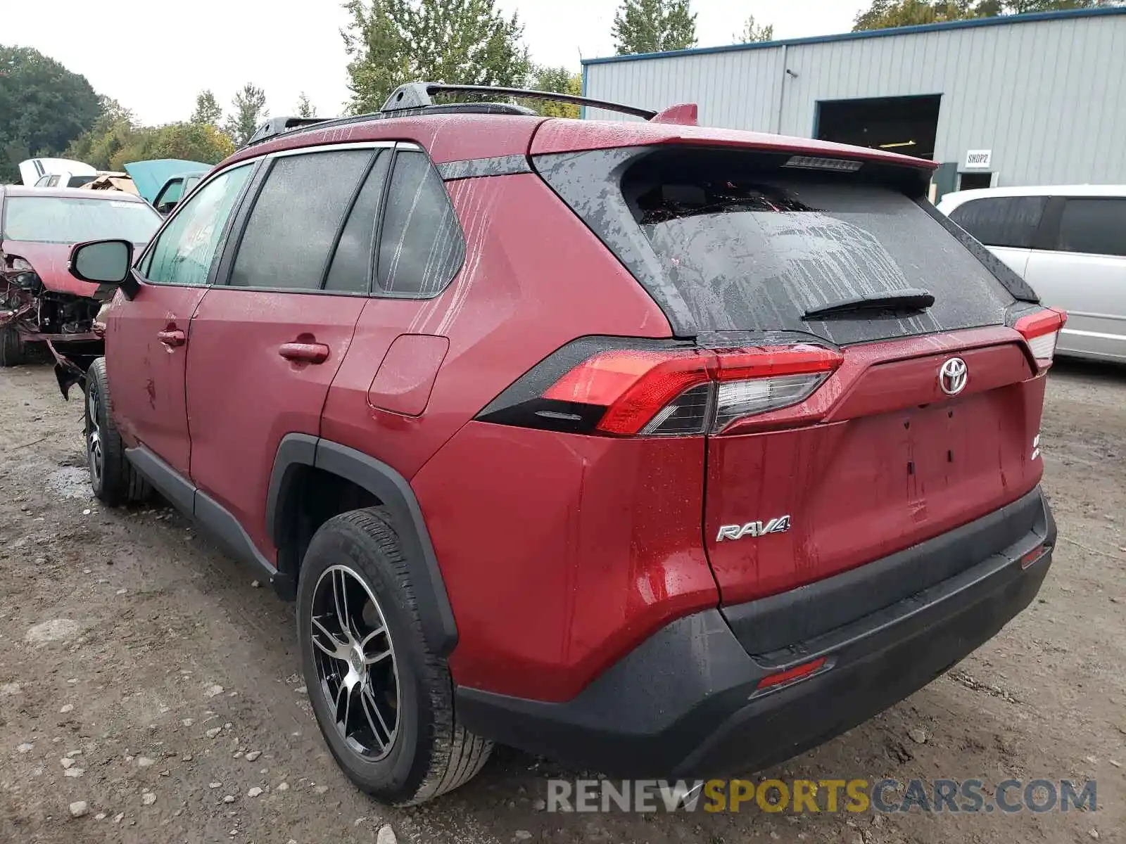 3 Фотография поврежденного автомобиля 2T3G1RFV1KW079180 TOYOTA RAV4 2019