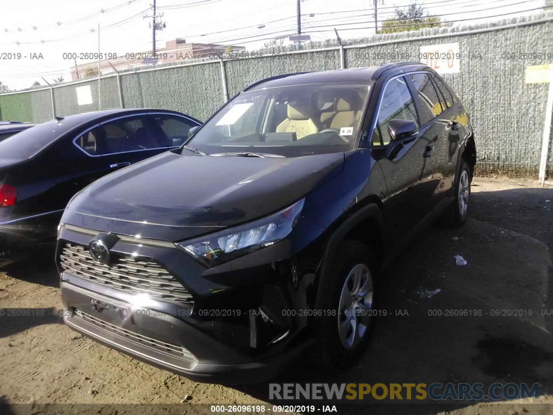 2 Photograph of a damaged car 2T3G1RFV2KC003792 TOYOTA RAV4 2019