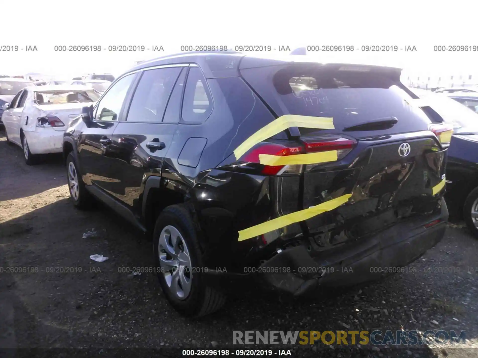 3 Photograph of a damaged car 2T3G1RFV2KC003792 TOYOTA RAV4 2019