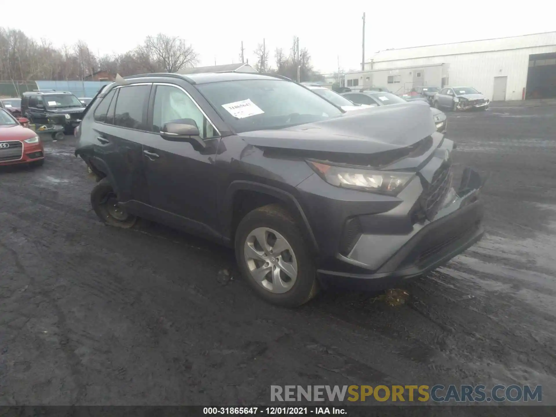 1 Photograph of a damaged car 2T3G1RFV2KC004781 TOYOTA RAV4 2019