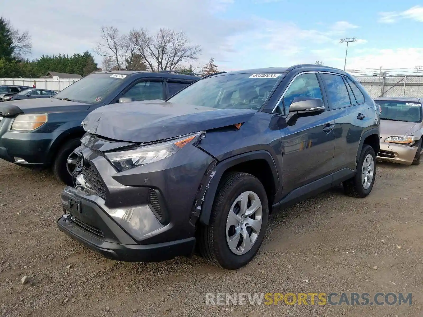 2 Photograph of a damaged car 2T3G1RFV2KC004828 TOYOTA RAV4 2019