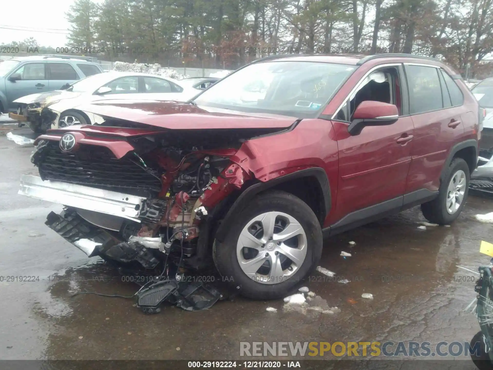 2 Photograph of a damaged car 2T3G1RFV2KC005199 TOYOTA RAV4 2019