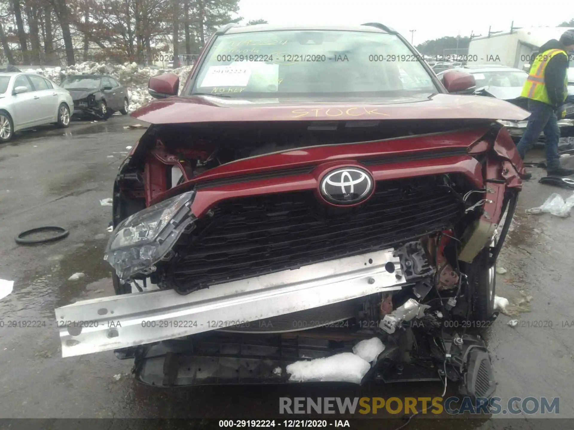 6 Photograph of a damaged car 2T3G1RFV2KC005199 TOYOTA RAV4 2019