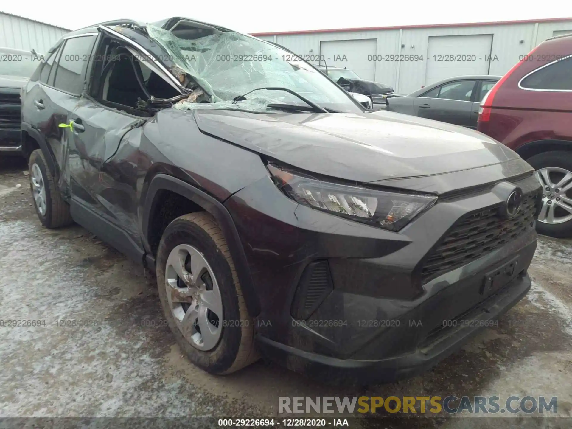 1 Photograph of a damaged car 2T3G1RFV2KC020981 TOYOTA RAV4 2019