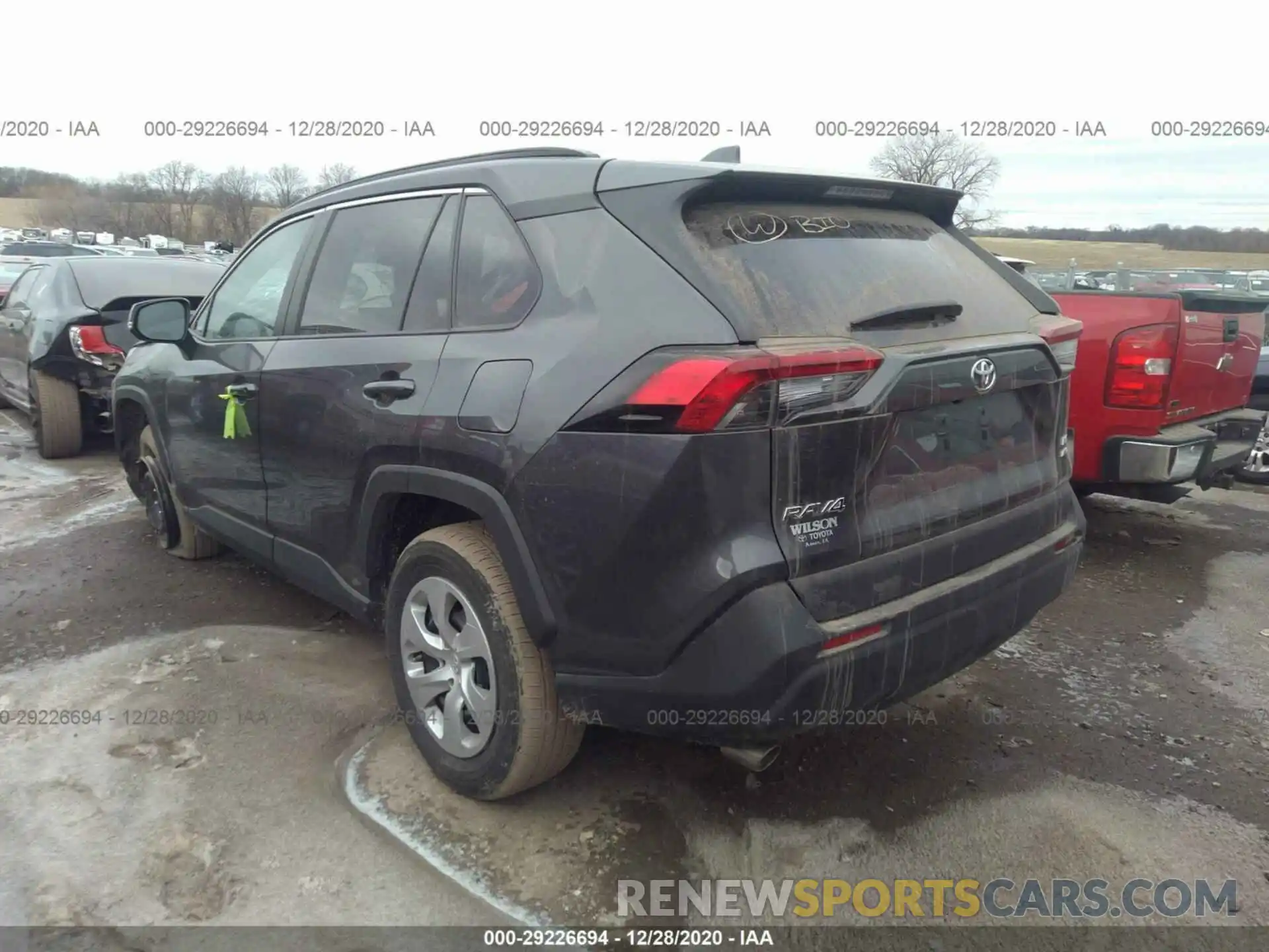 3 Photograph of a damaged car 2T3G1RFV2KC020981 TOYOTA RAV4 2019