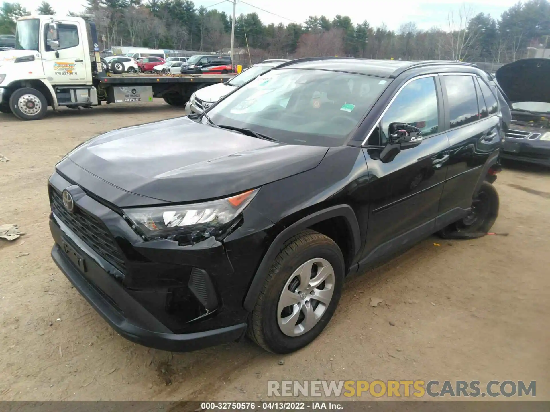 2 Photograph of a damaged car 2T3G1RFV2KC029793 TOYOTA RAV4 2019