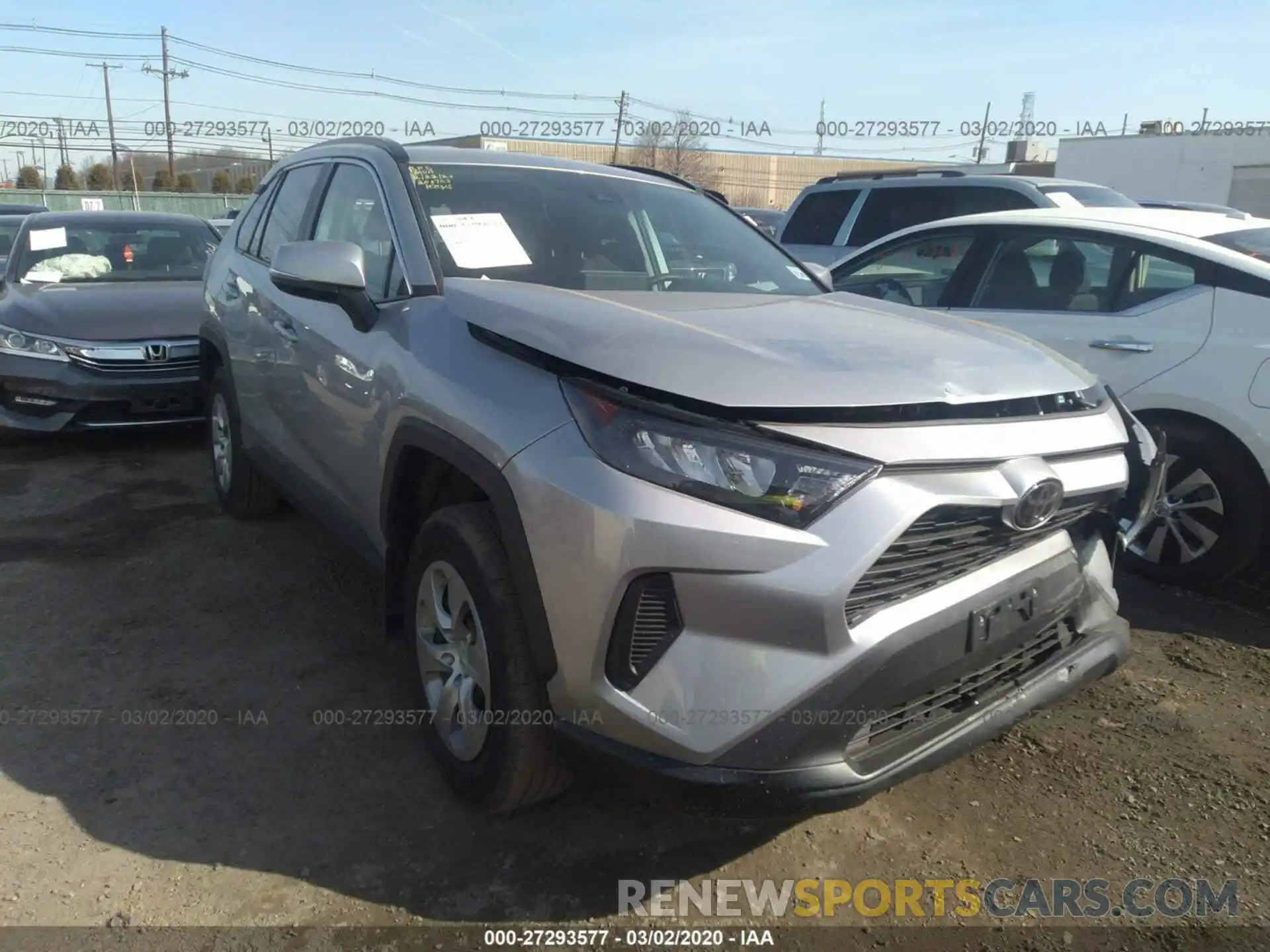 1 Фотография поврежденного автомобиля 2T3G1RFV2KC043175 TOYOTA RAV4 2019