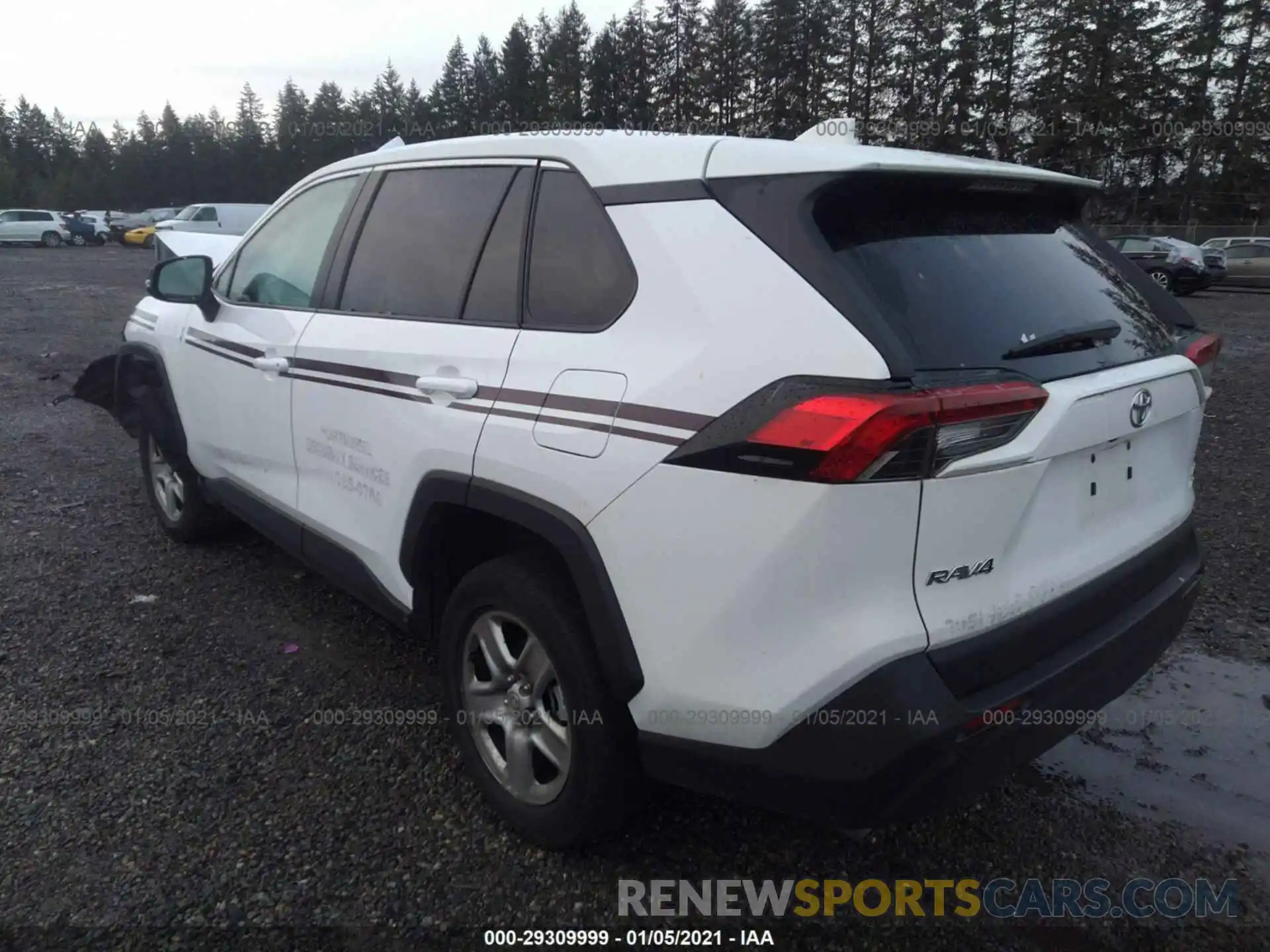 3 Photograph of a damaged car 2T3G1RFV2KC047212 TOYOTA RAV4 2019