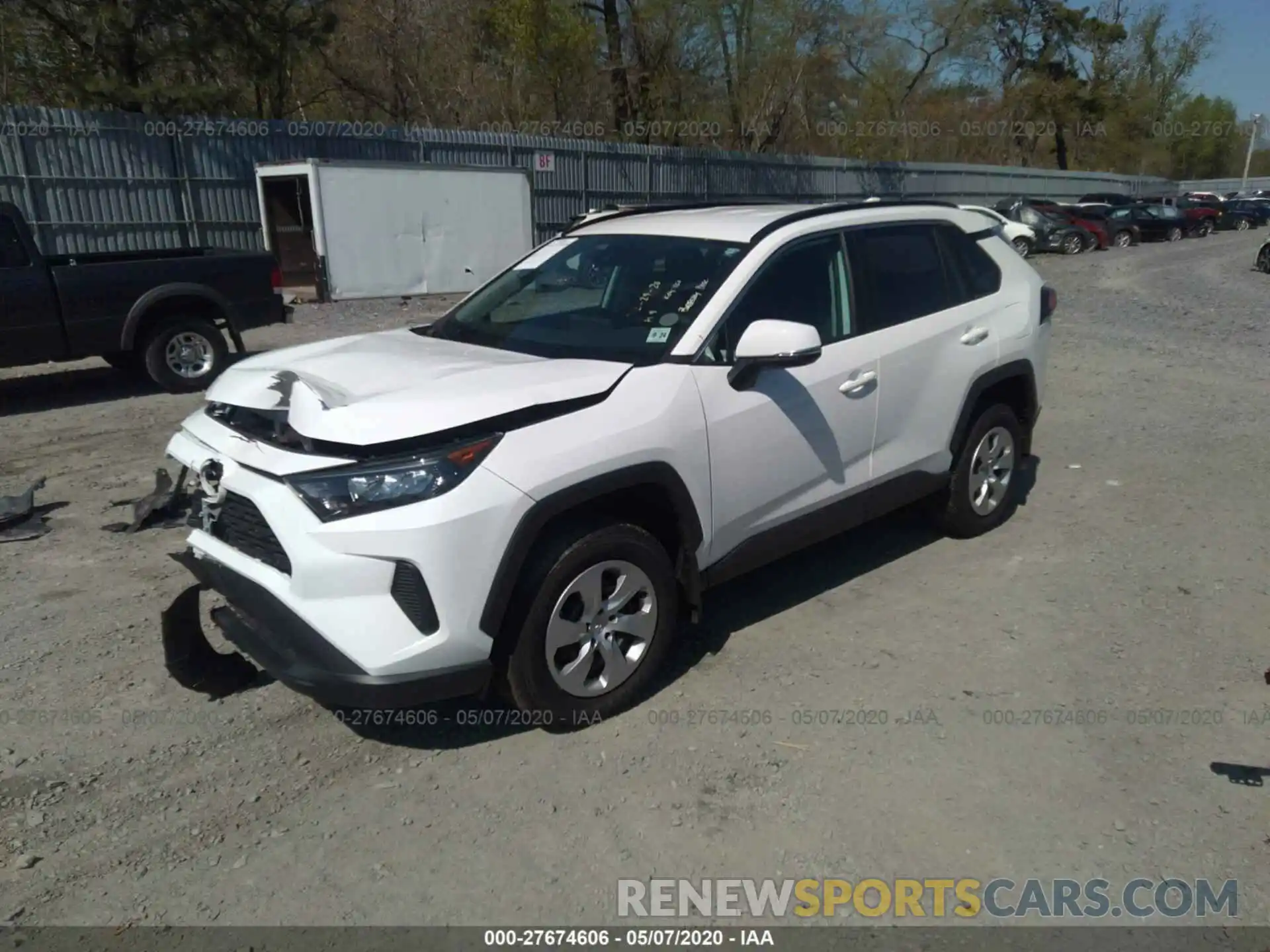 2 Фотография поврежденного автомобиля 2T3G1RFV2KC048201 TOYOTA RAV4 2019