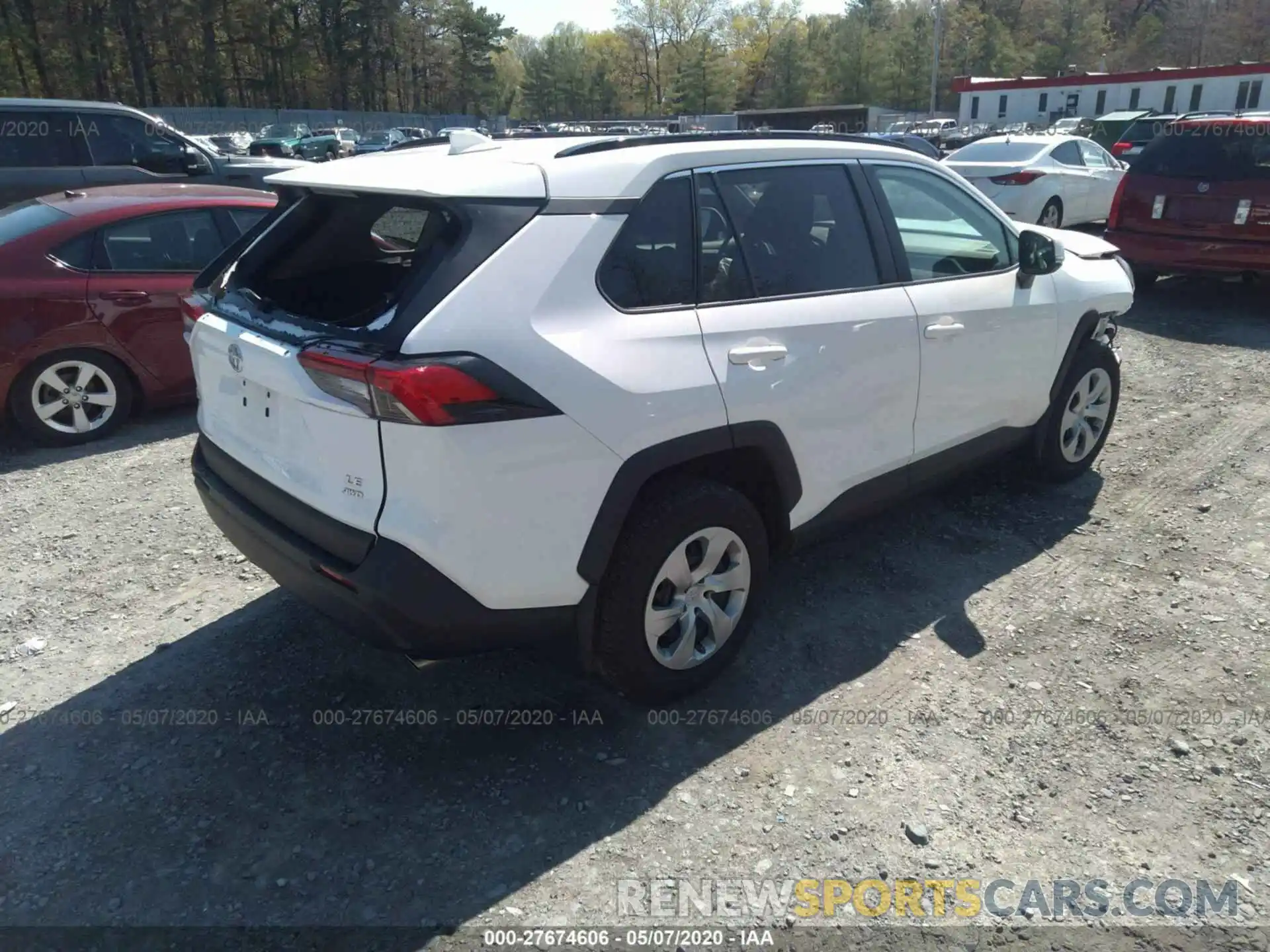 4 Photograph of a damaged car 2T3G1RFV2KC048201 TOYOTA RAV4 2019