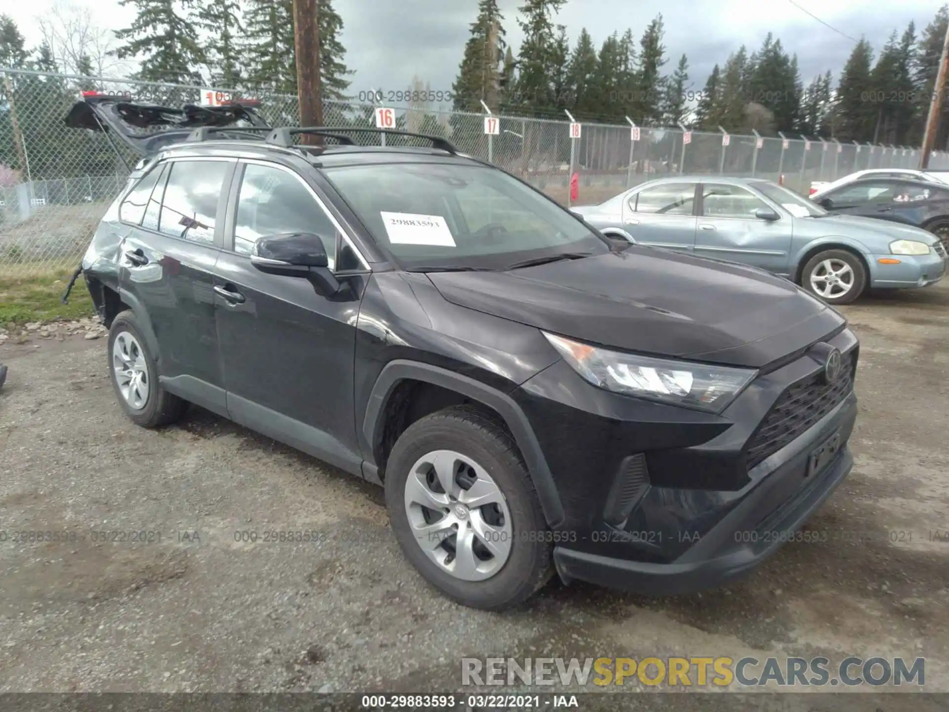 1 Photograph of a damaged car 2T3G1RFV2KC048392 TOYOTA RAV4 2019