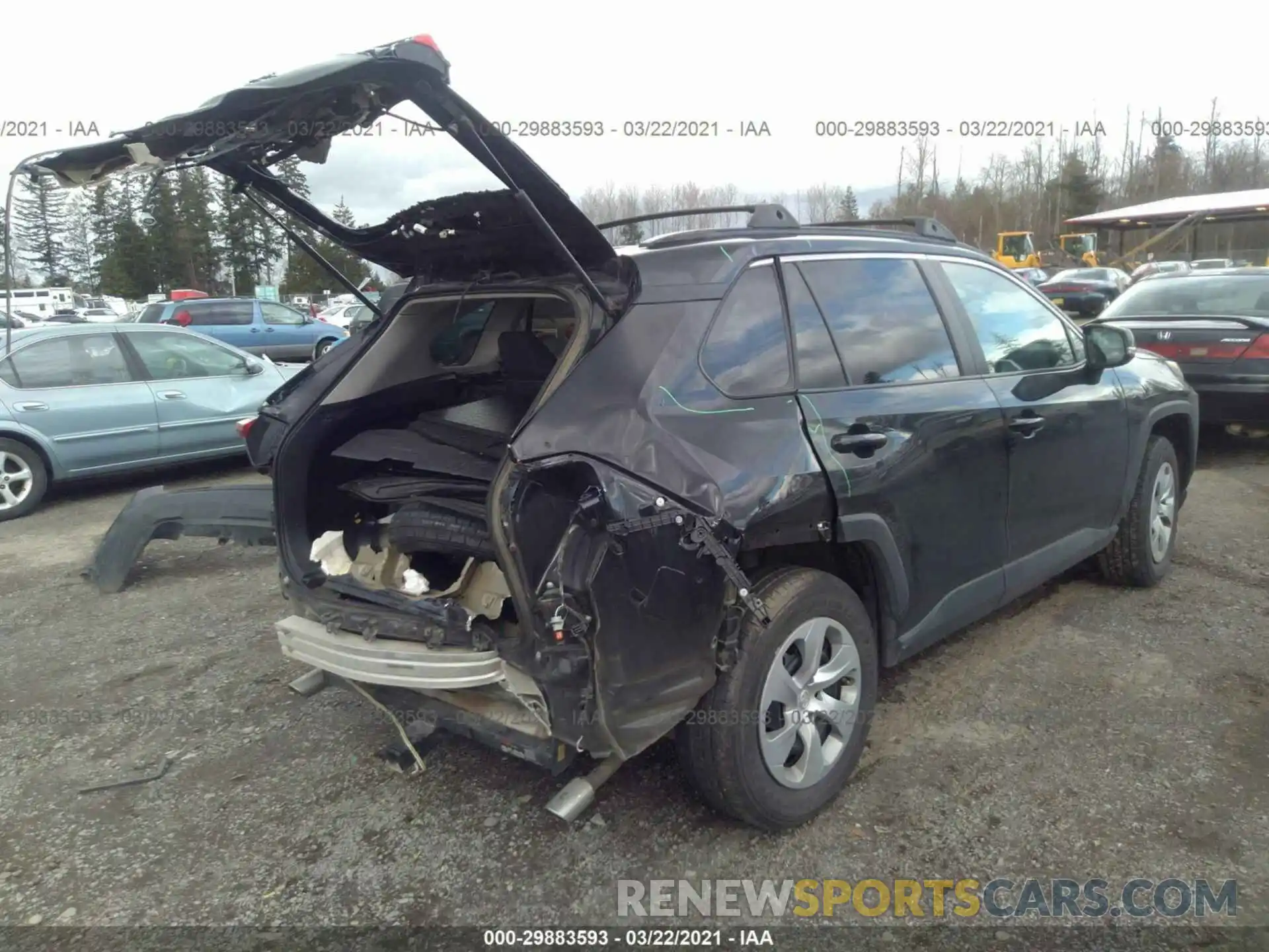 4 Фотография поврежденного автомобиля 2T3G1RFV2KC048392 TOYOTA RAV4 2019