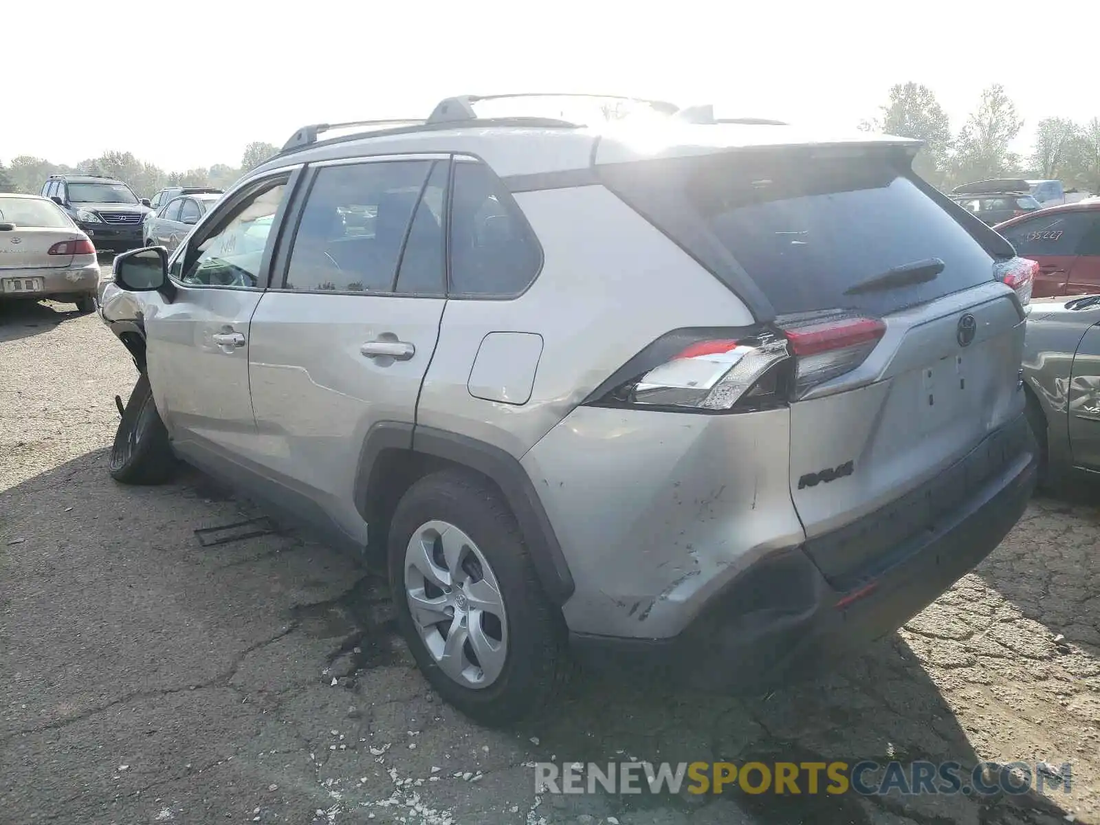 3 Photograph of a damaged car 2T3G1RFV2KC050272 TOYOTA RAV4 2019