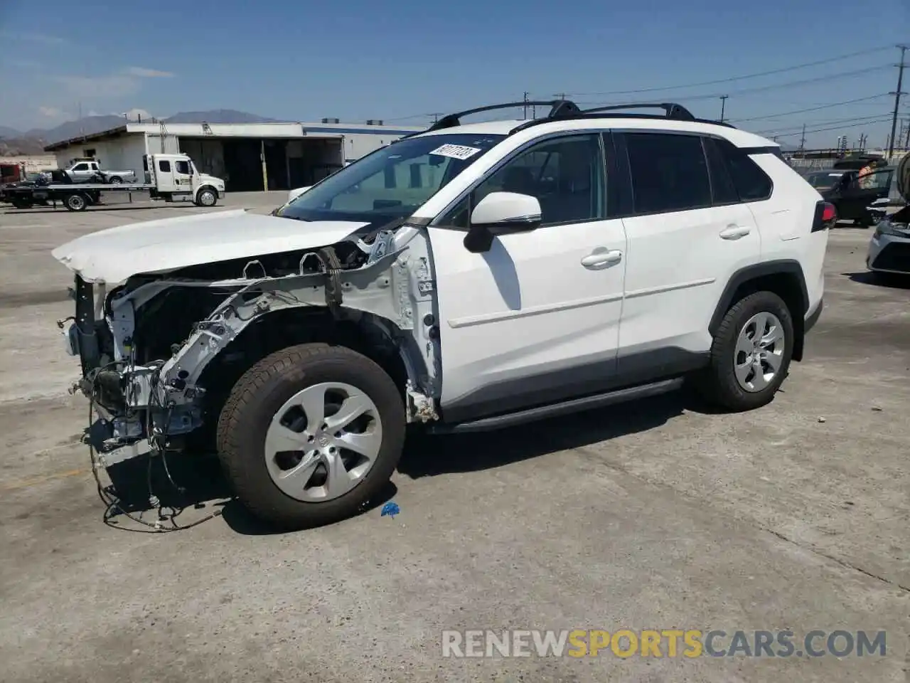 1 Photograph of a damaged car 2T3G1RFV2KW012796 TOYOTA RAV4 2019