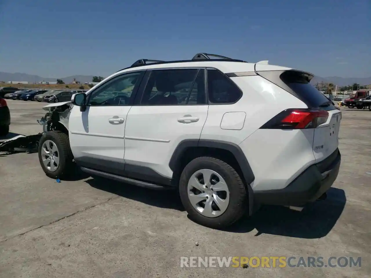 2 Photograph of a damaged car 2T3G1RFV2KW012796 TOYOTA RAV4 2019